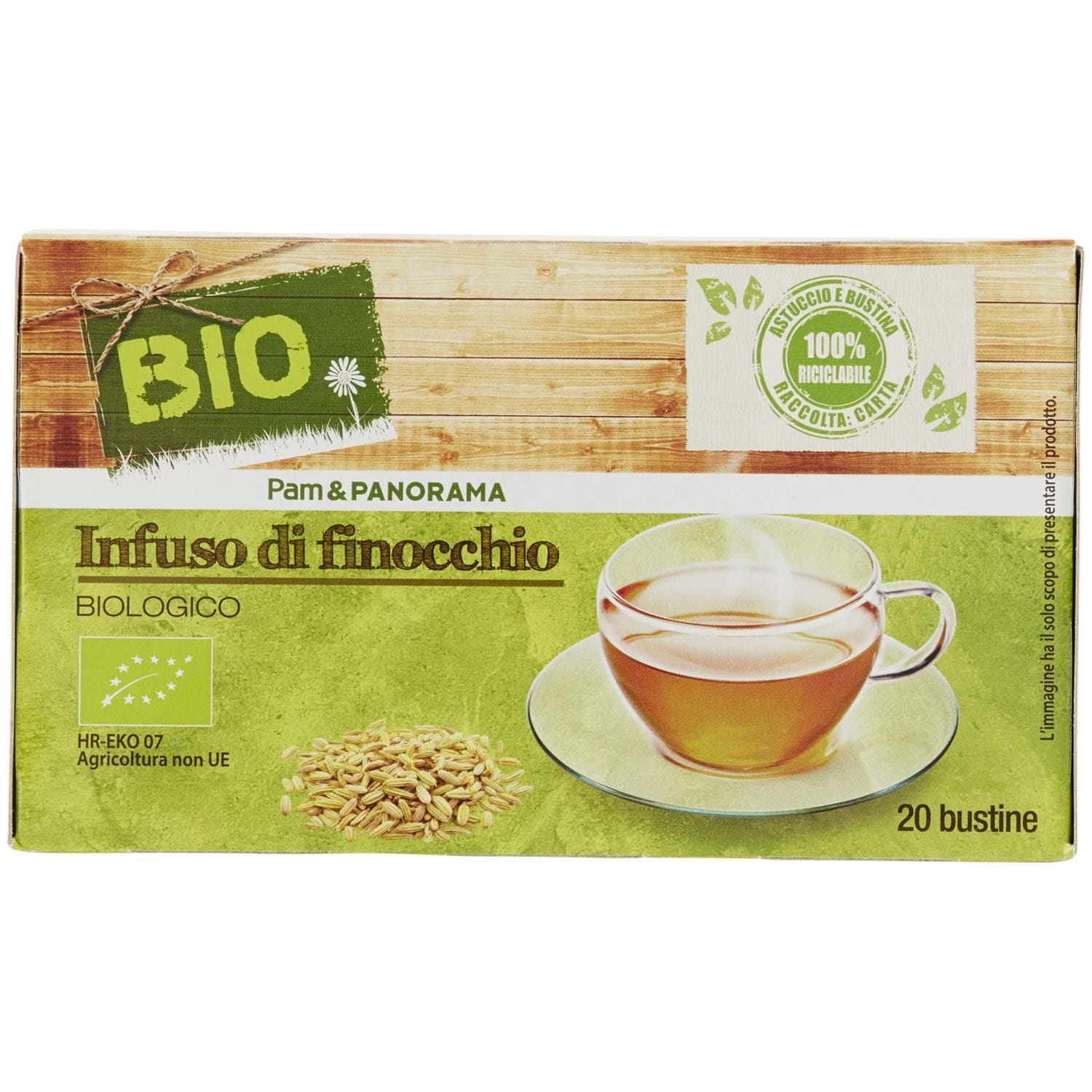BIO Tisana di finocchio 40g (2g x 20) – immagine 4
