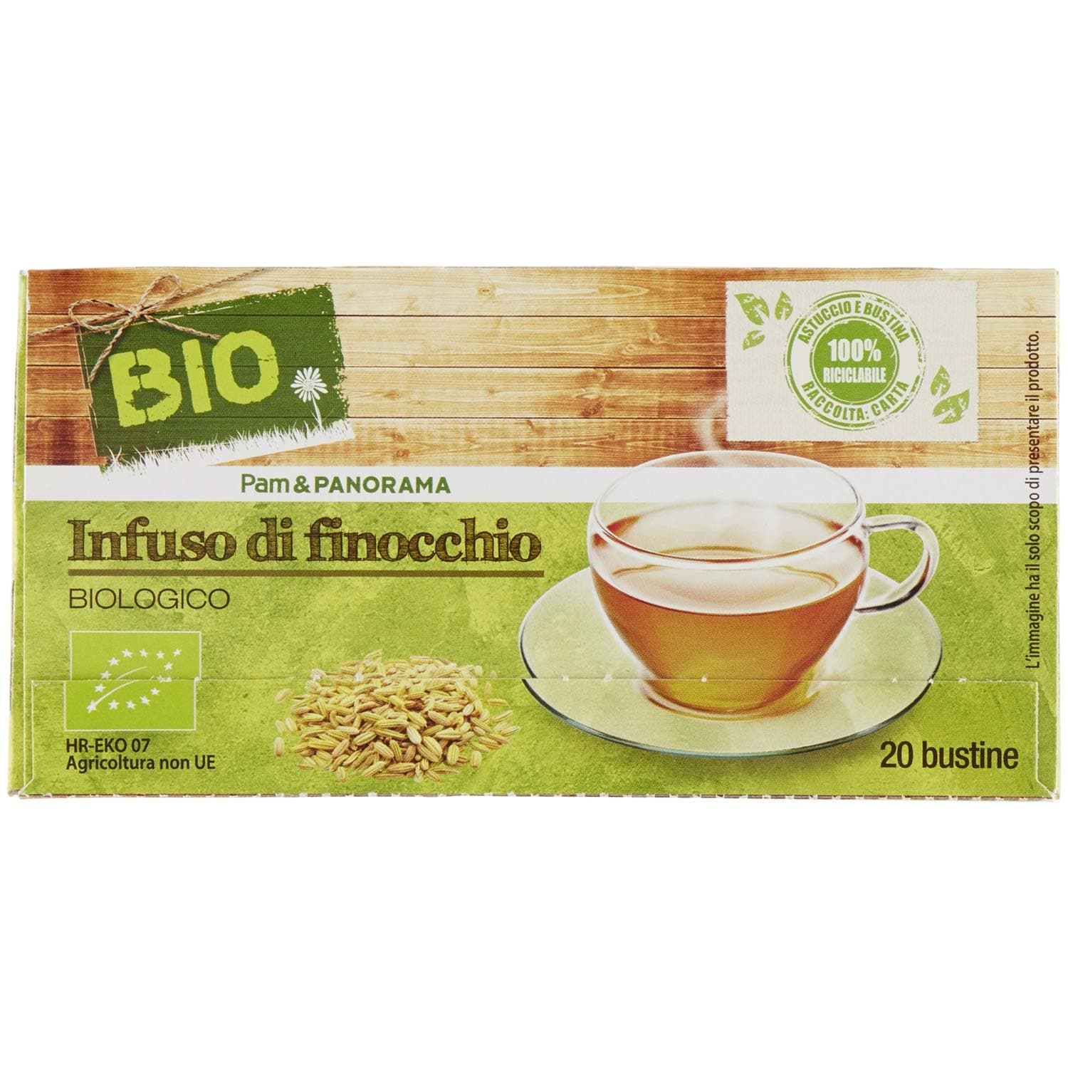 BIO Tisana di finocchio 40g (2g x 20) – immagine 6