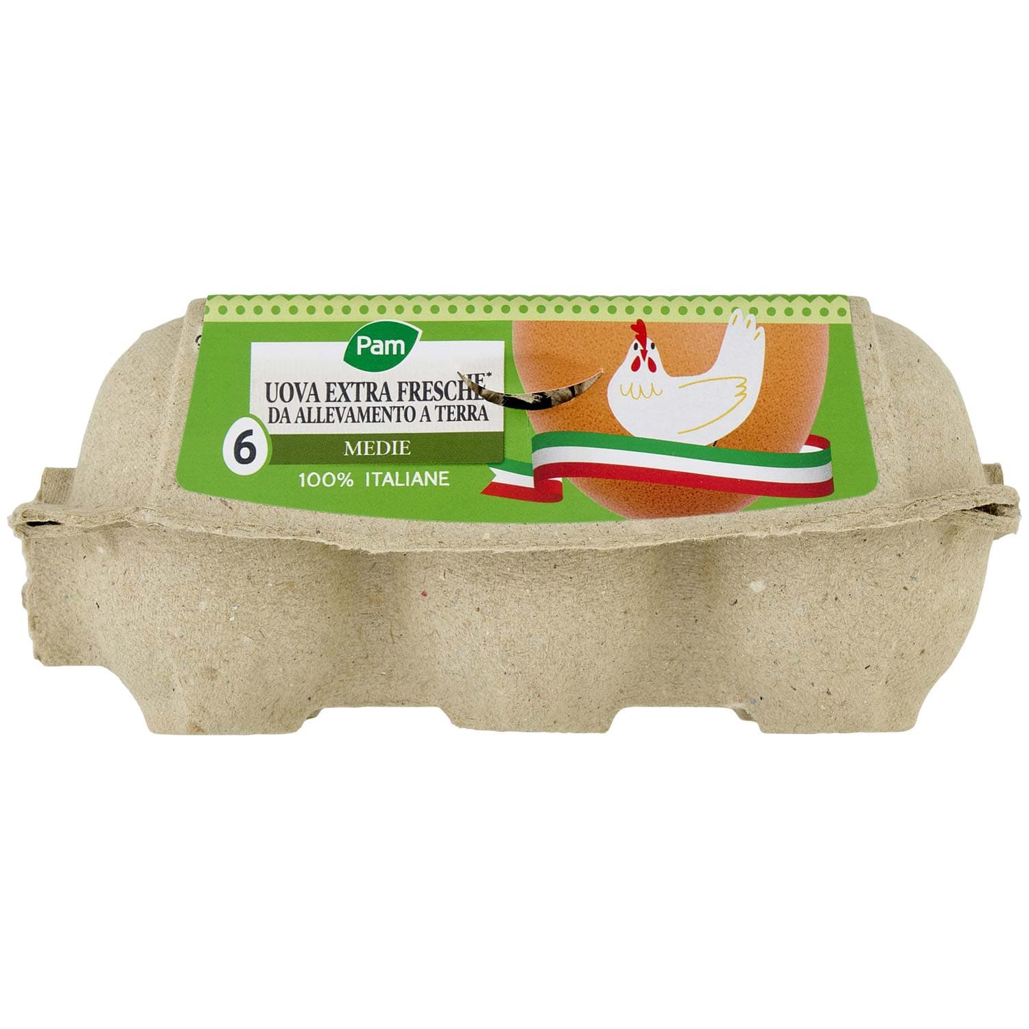 PAM PANORAMA 6 Uova extra fresche Medie da Allevamento a Terra – immagine 7