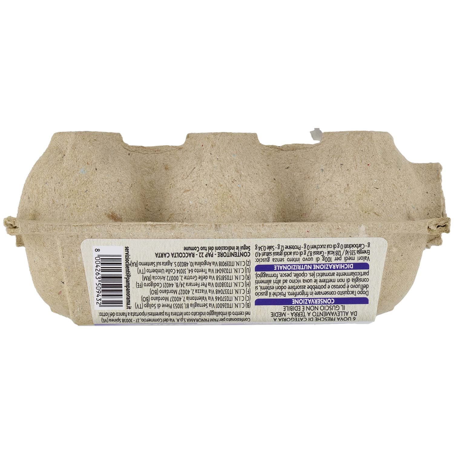 PAM PANORAMA 6 Uova fresche Medie da Allevamento a Terra – immagine 6