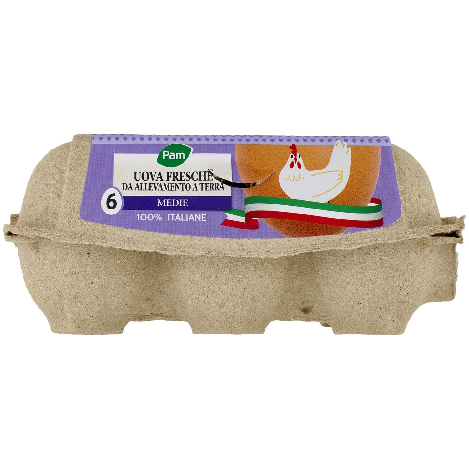 PAM PANORAMA 6 Uova fresche Medie da Allevamento a Terra – immagine 7