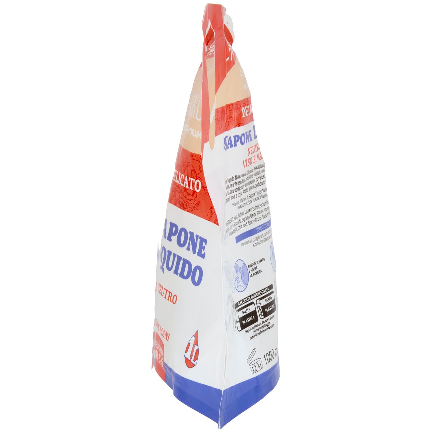 ARKALIA Sapone Liquido Delicato Viso e Mani Ricarica 1 L – immagine 5