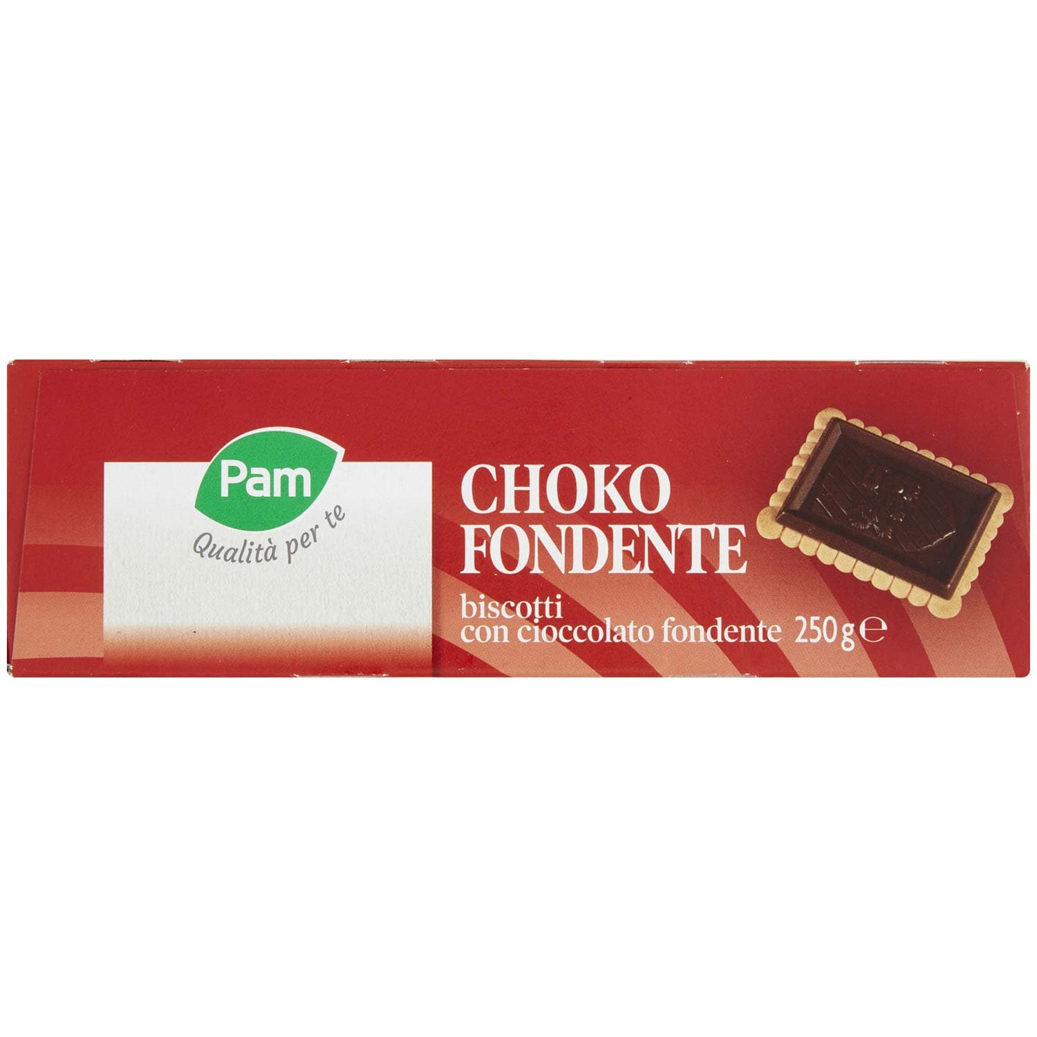 PAM Qualità per te Choko Fondente biscotti con cioccolato fondente 250g (25g x 10) – immagine 6