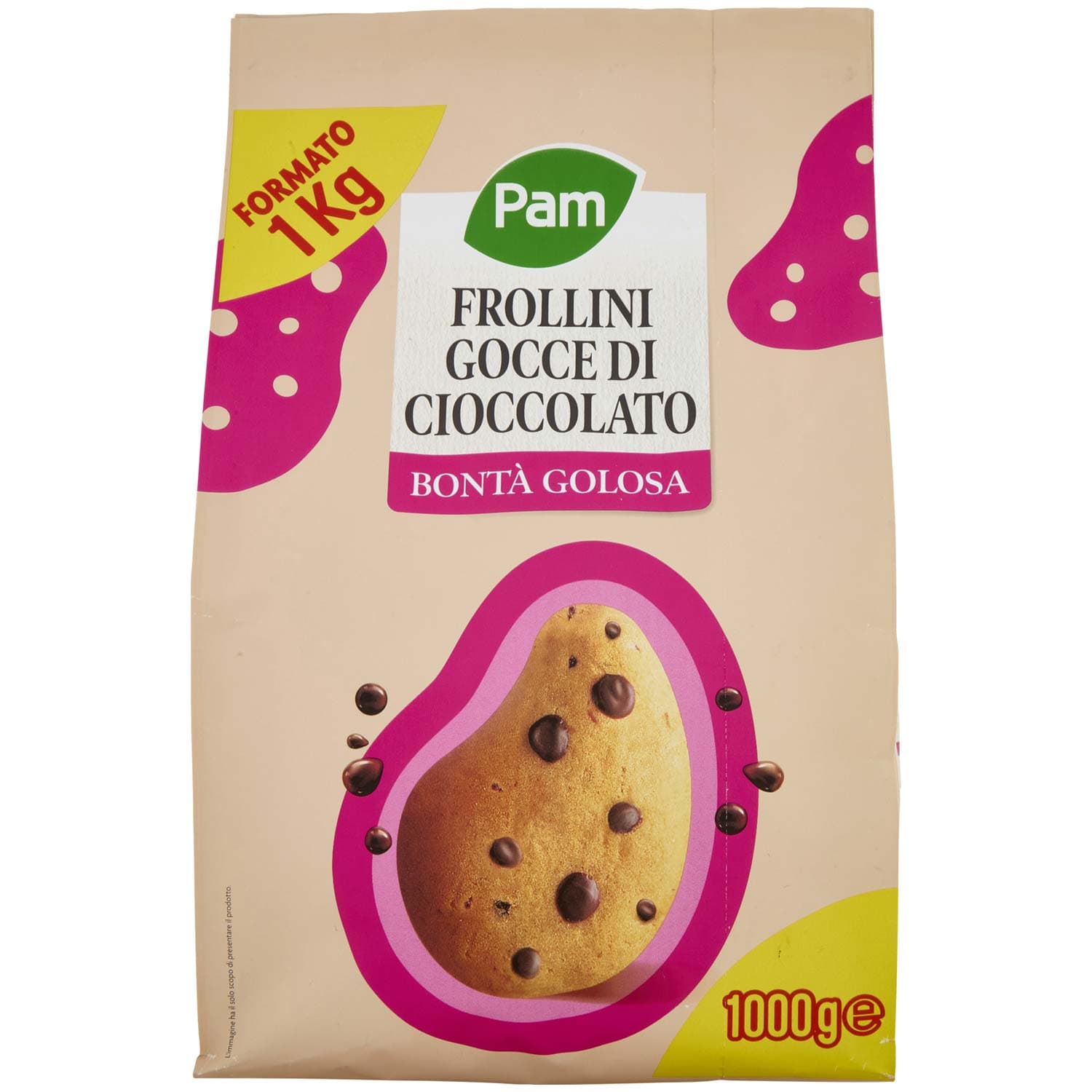 PAM Frollini Gocce di Cioccolato 1000 g – immagine 2