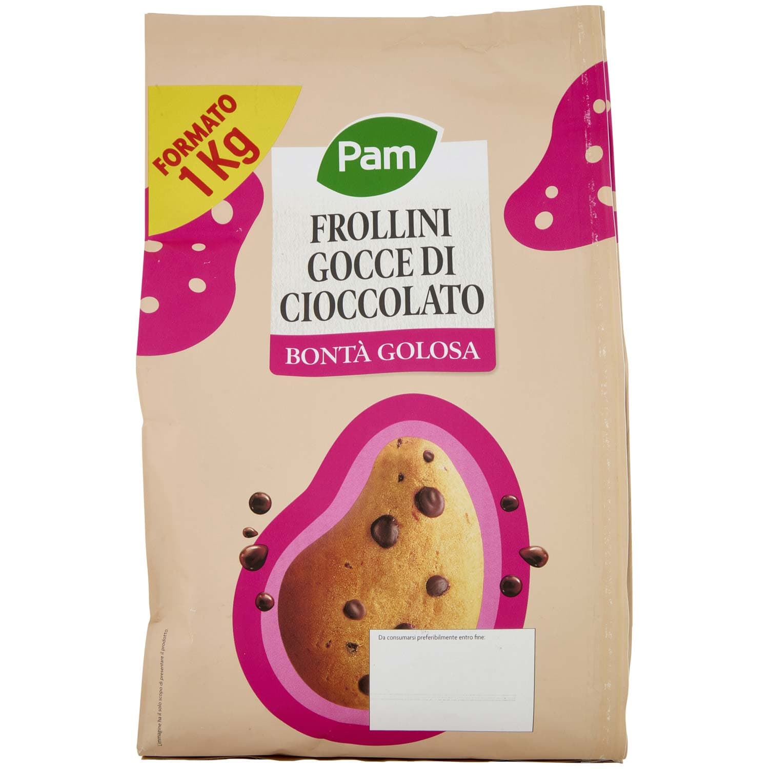 PAM Frollini Gocce di Cioccolato 1000 g – immagine 4