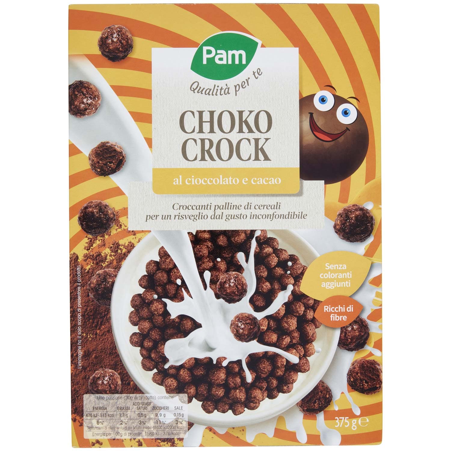 PAM Qualità per te Choko Crock al cioccolato e cacao 375 g – immagine 2