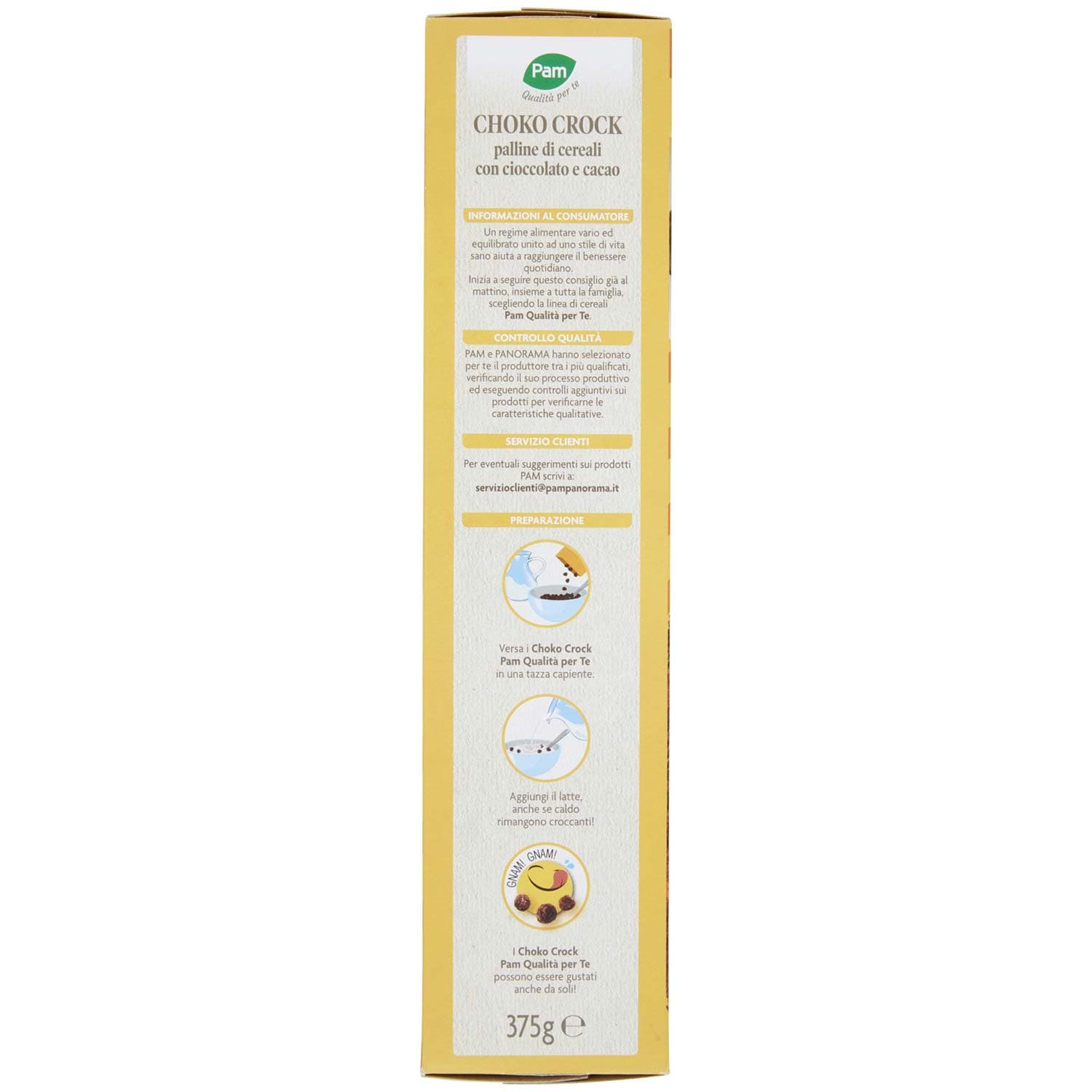 PAM Qualità per te Choko Crock al cioccolato e cacao 375 g – immagine 3