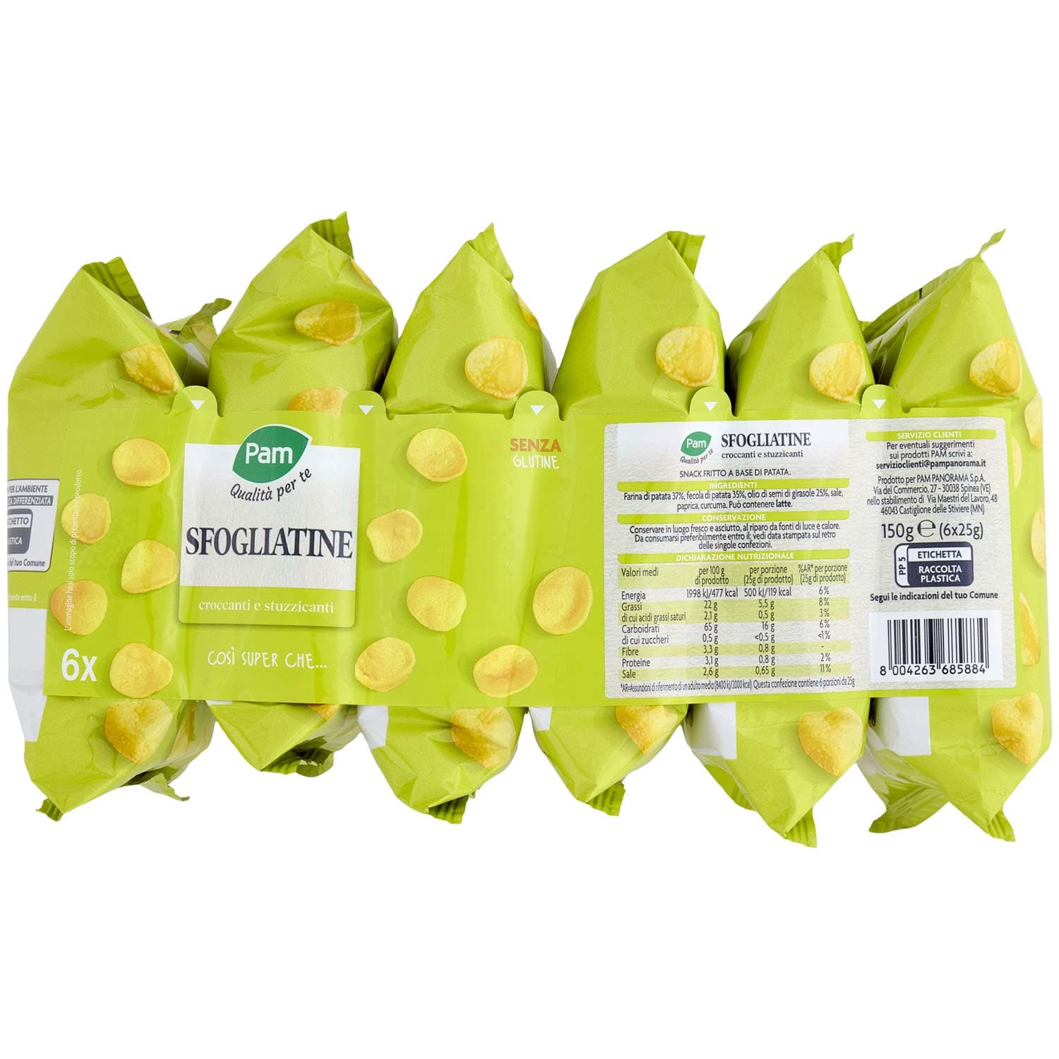 PAM Qualità per te Sfogliatine 6 x 25 g – immagine 4