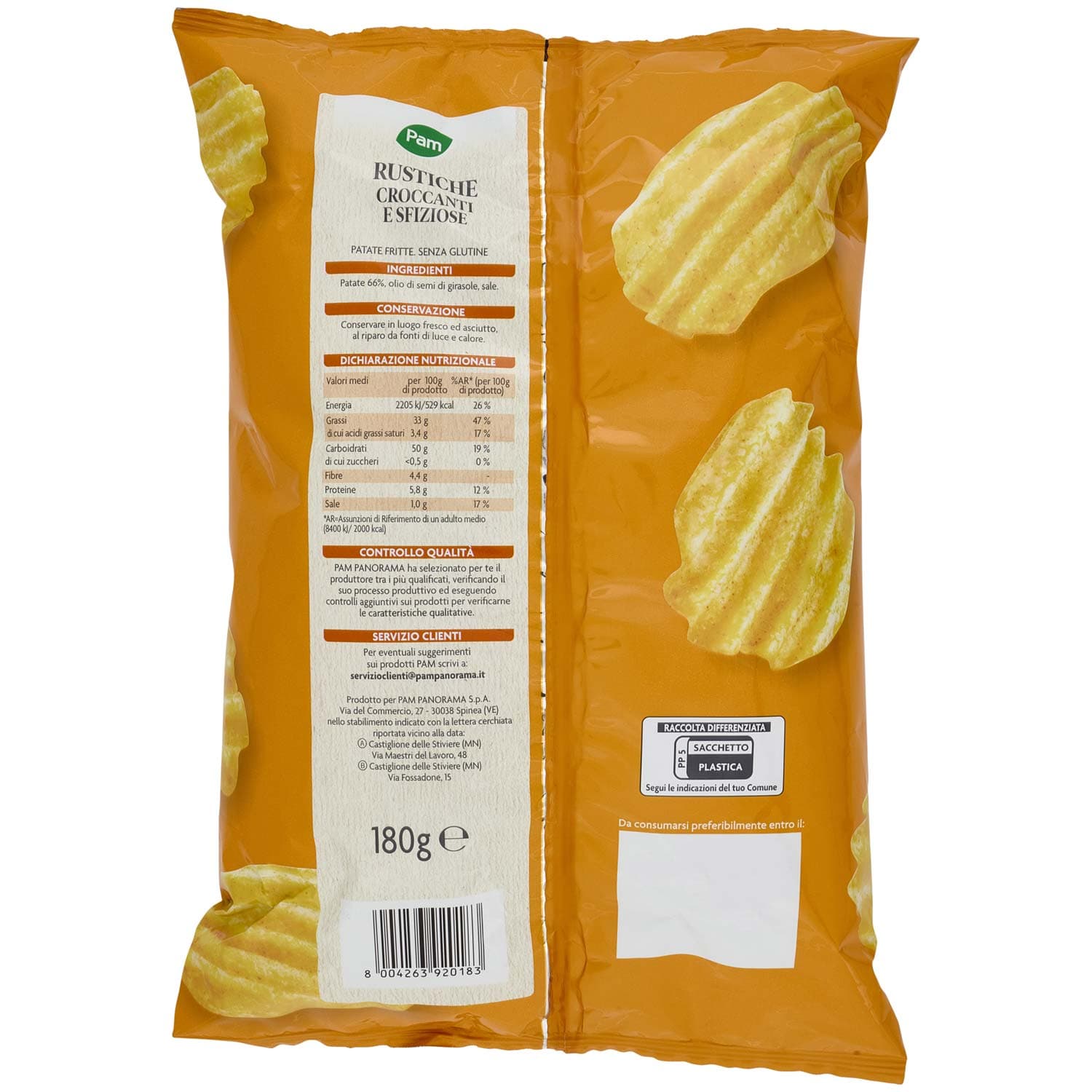 PAM Qualità per te Rustiche 180 g – immagine 4