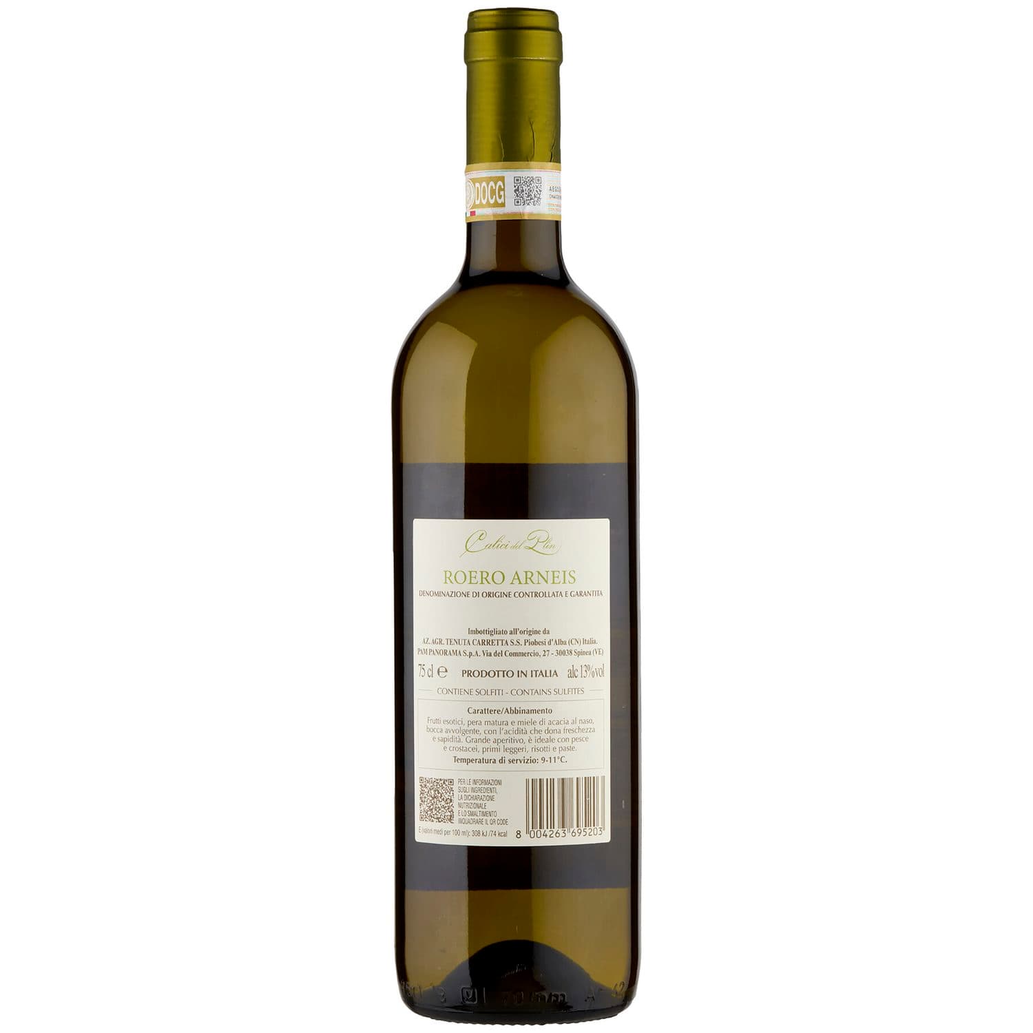 Calici del Plin Roero Arneis DOCG 75 cl – immagine 5