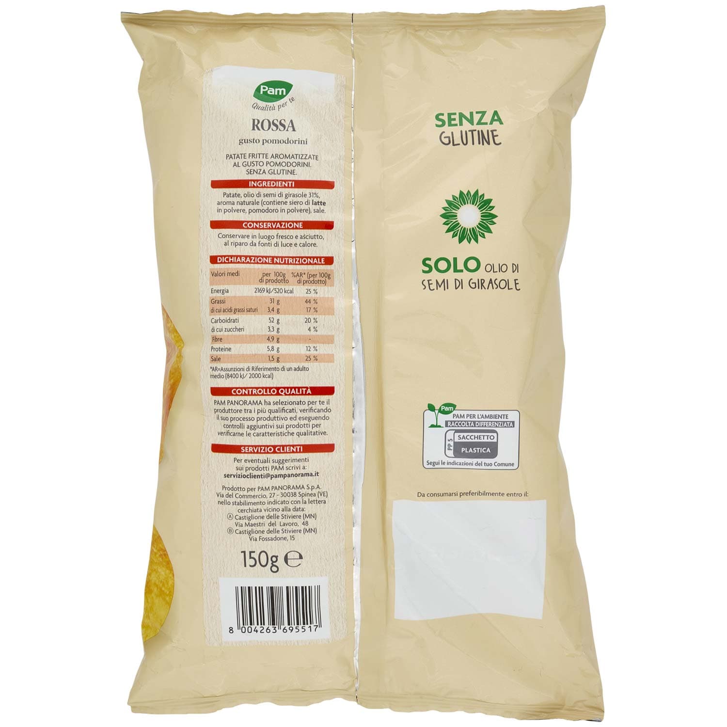 PAM Qualità per te Rossa gusto pomodorini 150 g – immagine 4