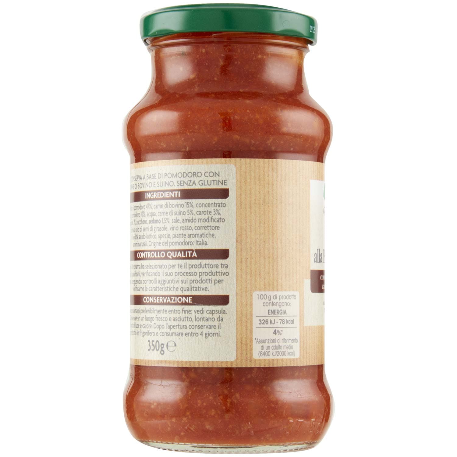 PAM Qualità per te Ragù alla bolognese 350 g – immagine 3