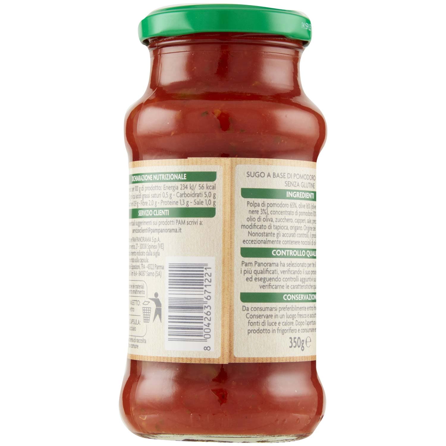 PAM PANORAMA Sugo alle olive 350 g – immagine 4