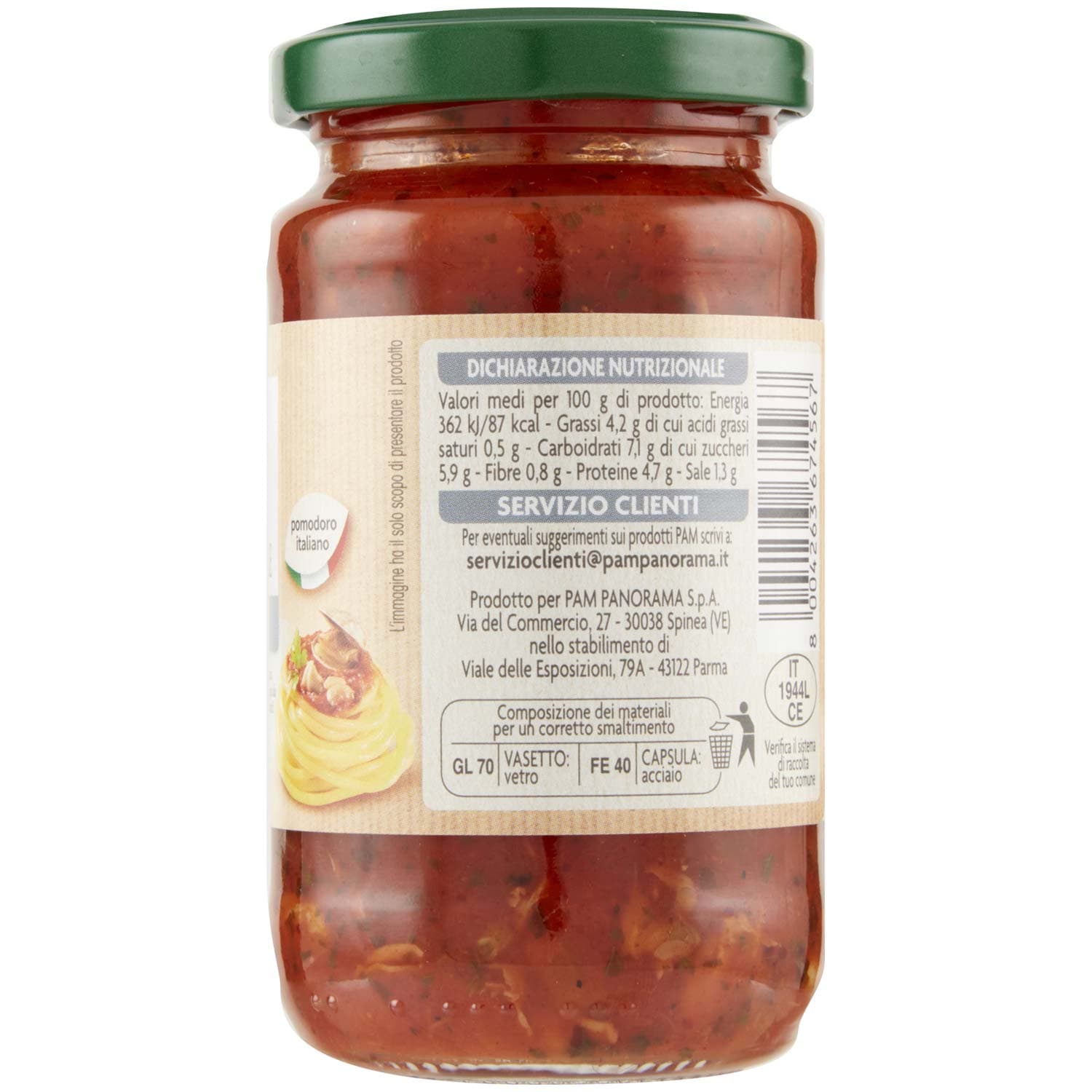 PAM Qualità per te Sugo alle vongole 200 g – immagine 5