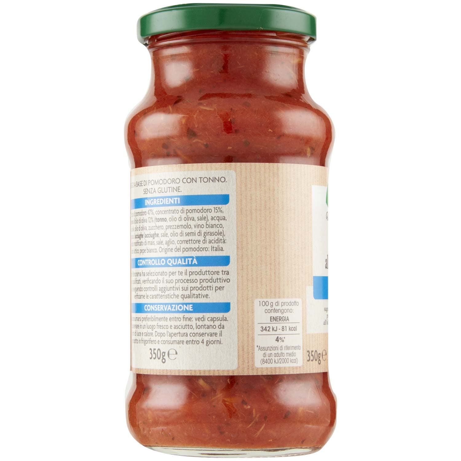 PAM PANORAMA Sugo al tonno 200 g – immagine 3