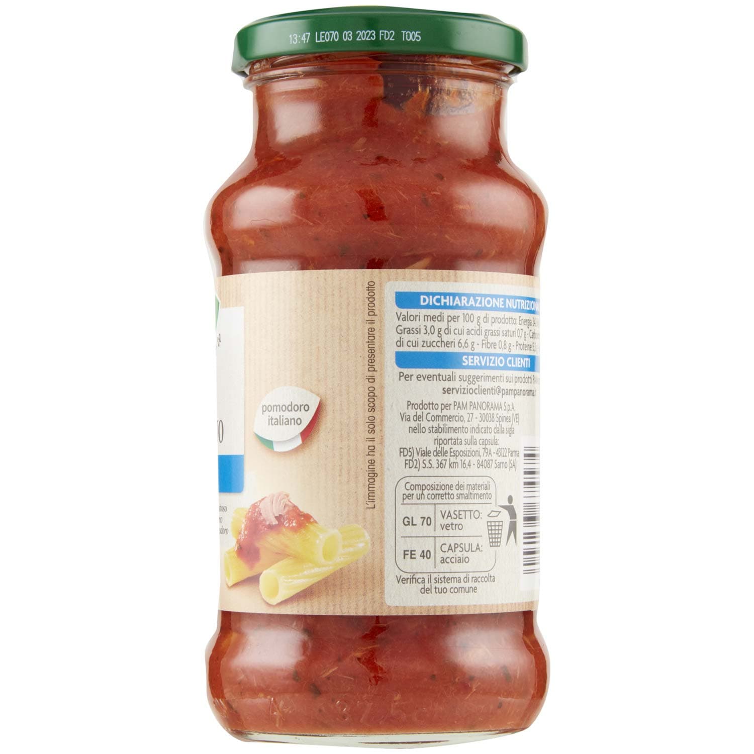 PAM PANORAMA Sugo al tonno 200 g – immagine 5