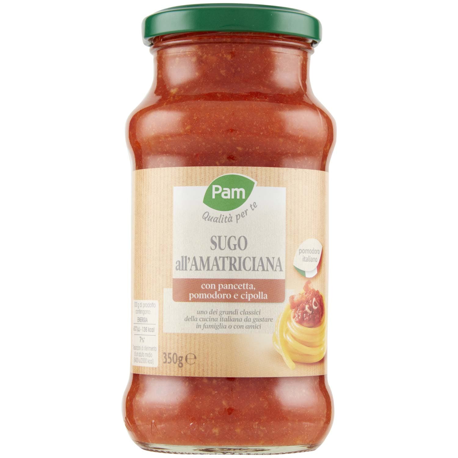 PAM Qualità per te Sugo all'amatriciana 350 g – immagine 2