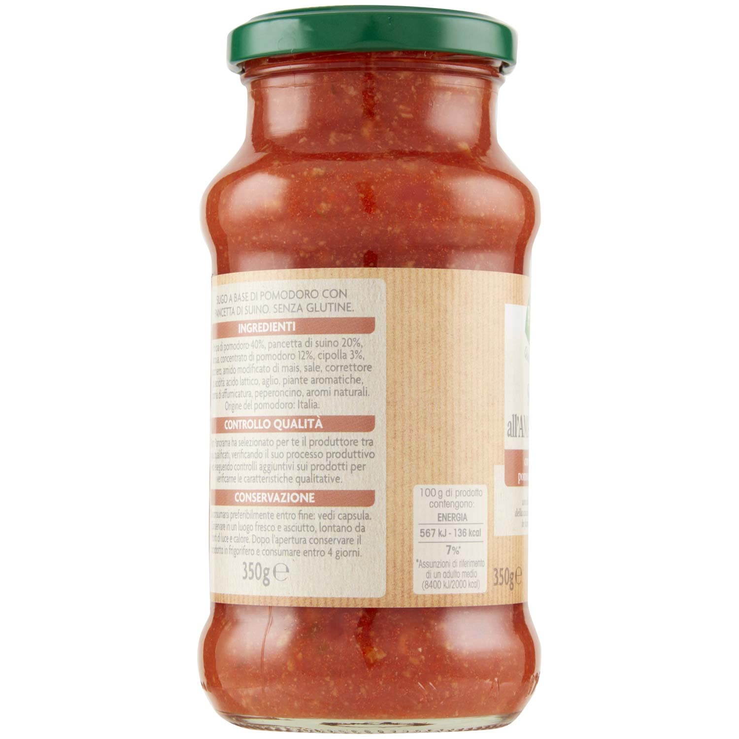 PAM Qualità per te Sugo all'amatriciana 350 g – immagine 3