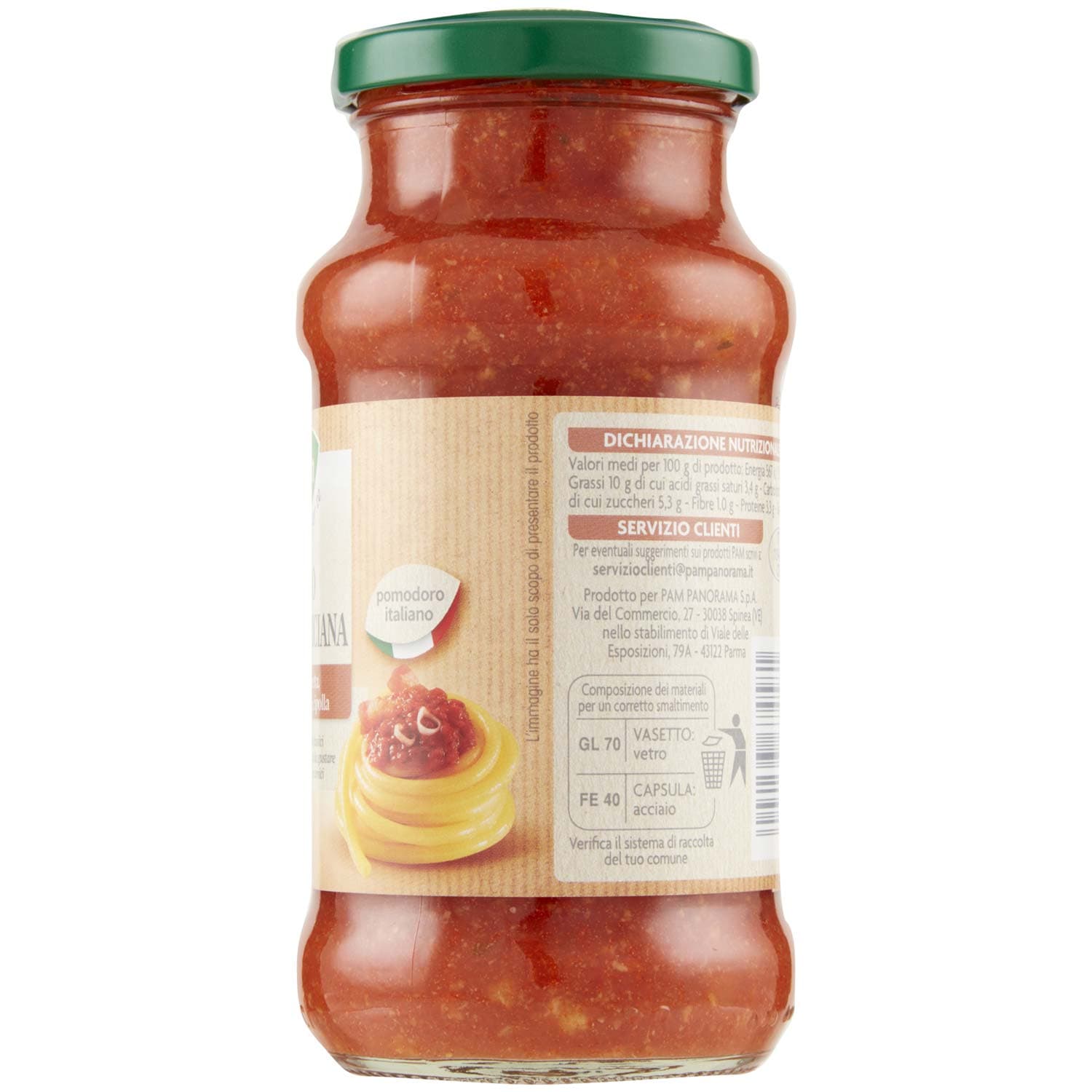 PAM Qualità per te Sugo all'amatriciana 350 g – immagine 5