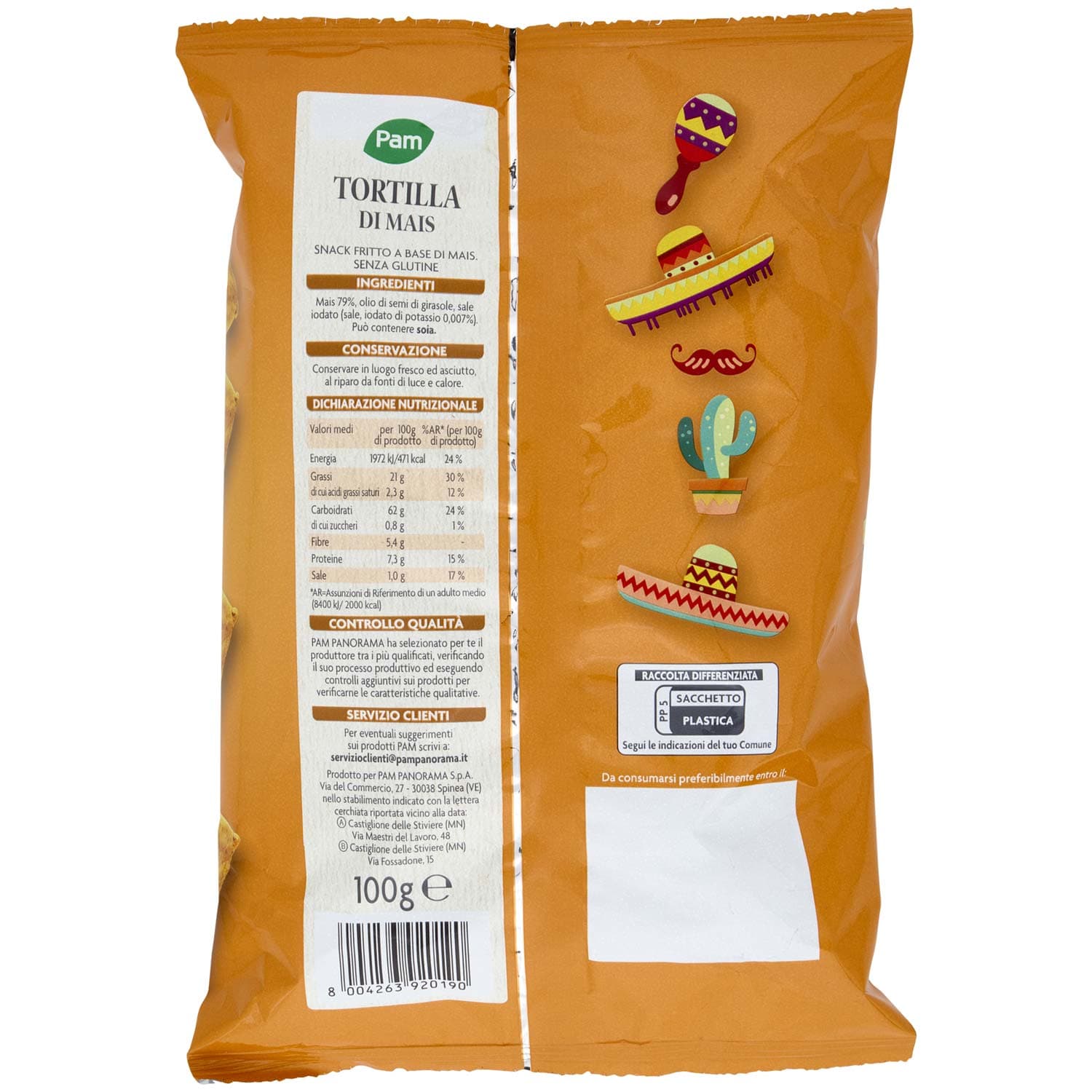 PAM Tortilla di Mais 100 g – immagine 4
