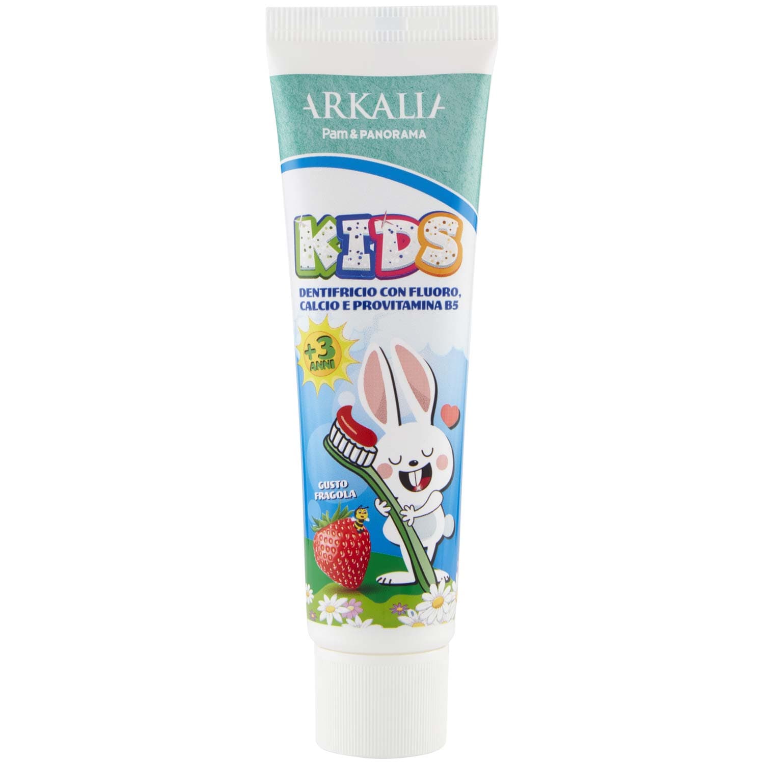 ARKALIA Dentifricio Kids Fresh Gusto Fragola +3 anni 50 ml – immagine 2