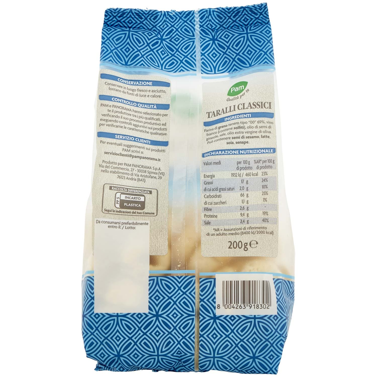 PAM Qualità per te Taralli Classici 200 g – immagine 4