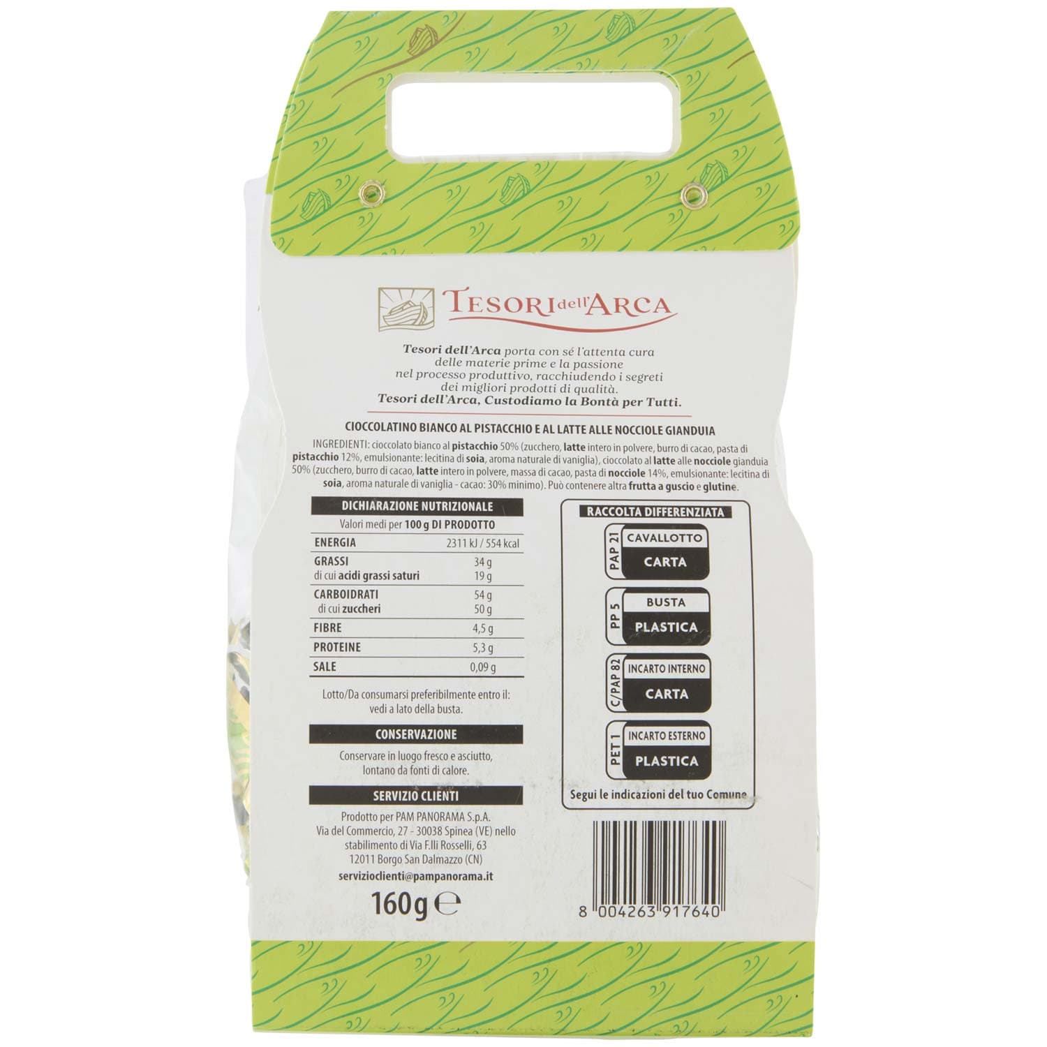 TESORI DELL'ARCA Cremini al Pistacchio 160 g – immagine 4