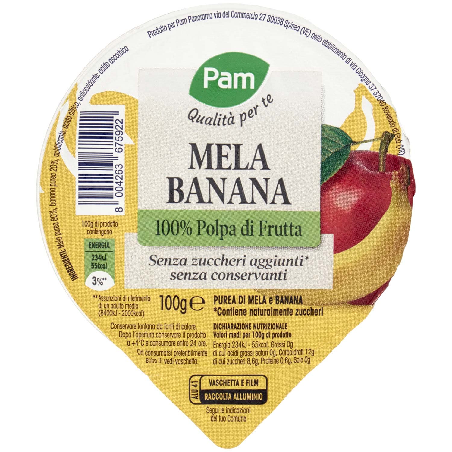 PAM Qualità per te Mela Banana 100 g – immagine 2