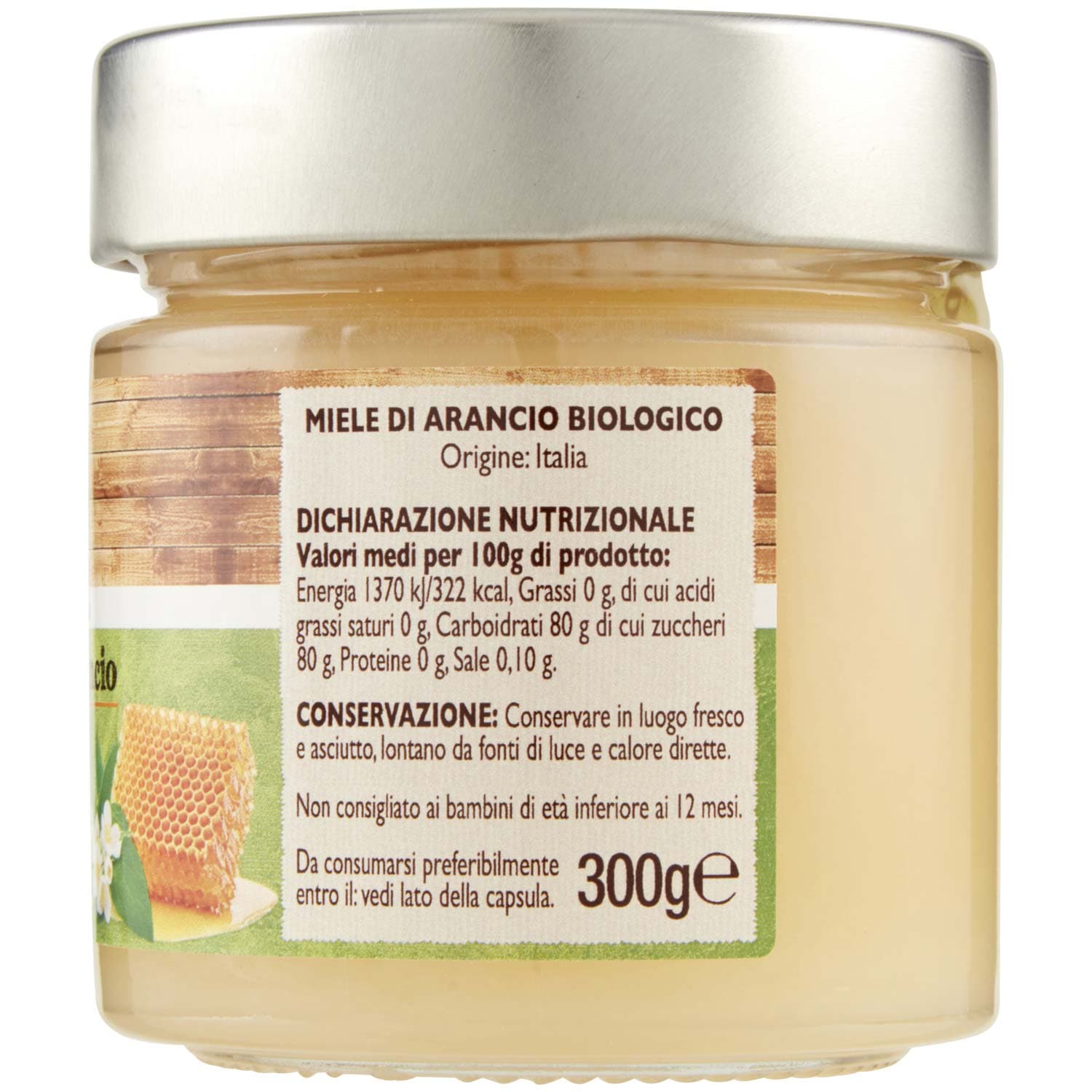BIO Miele di arancio Biologico 300 g – immagine 5