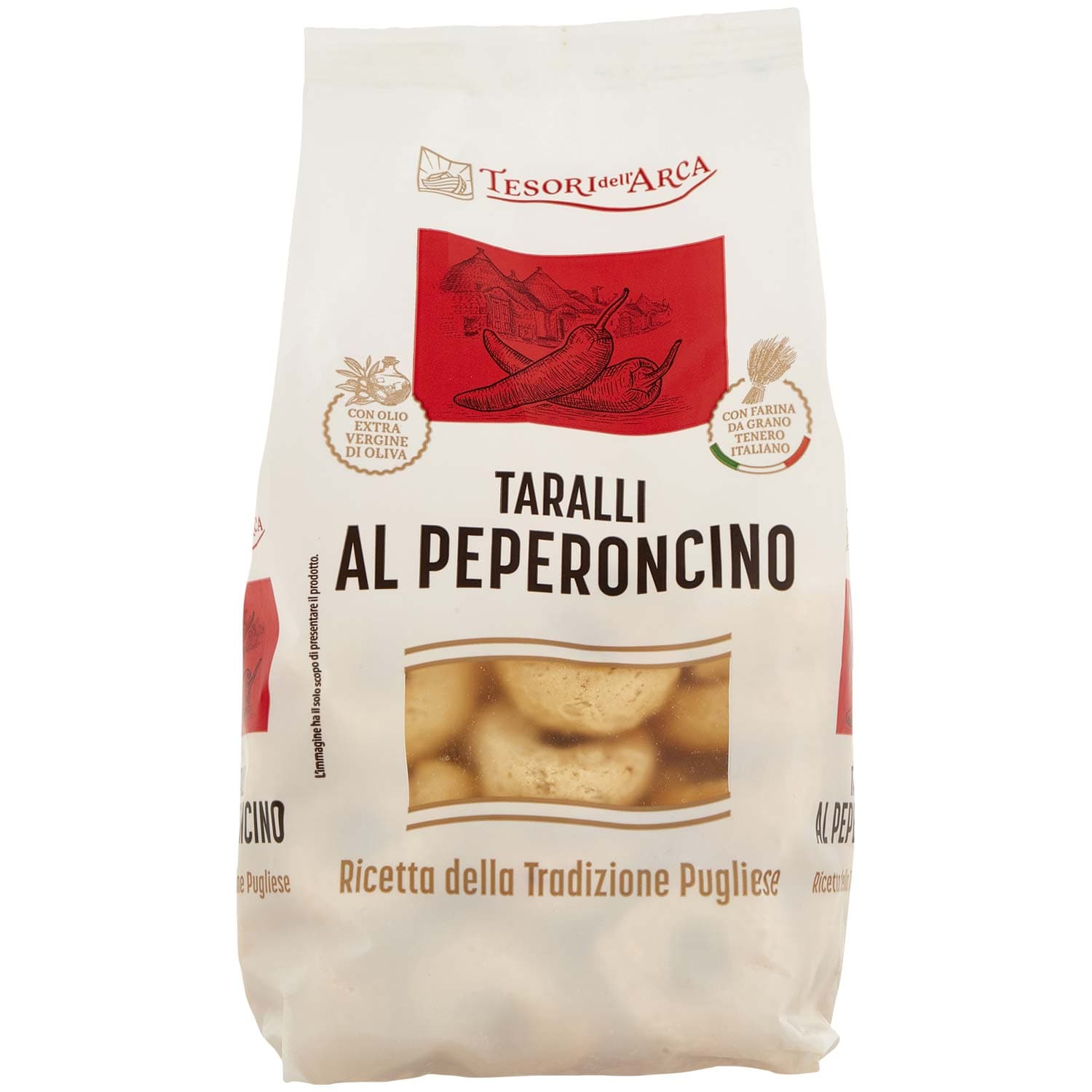 TESORI DELL'ARCA Taralli al Peperoncino 250 g – immagine 2