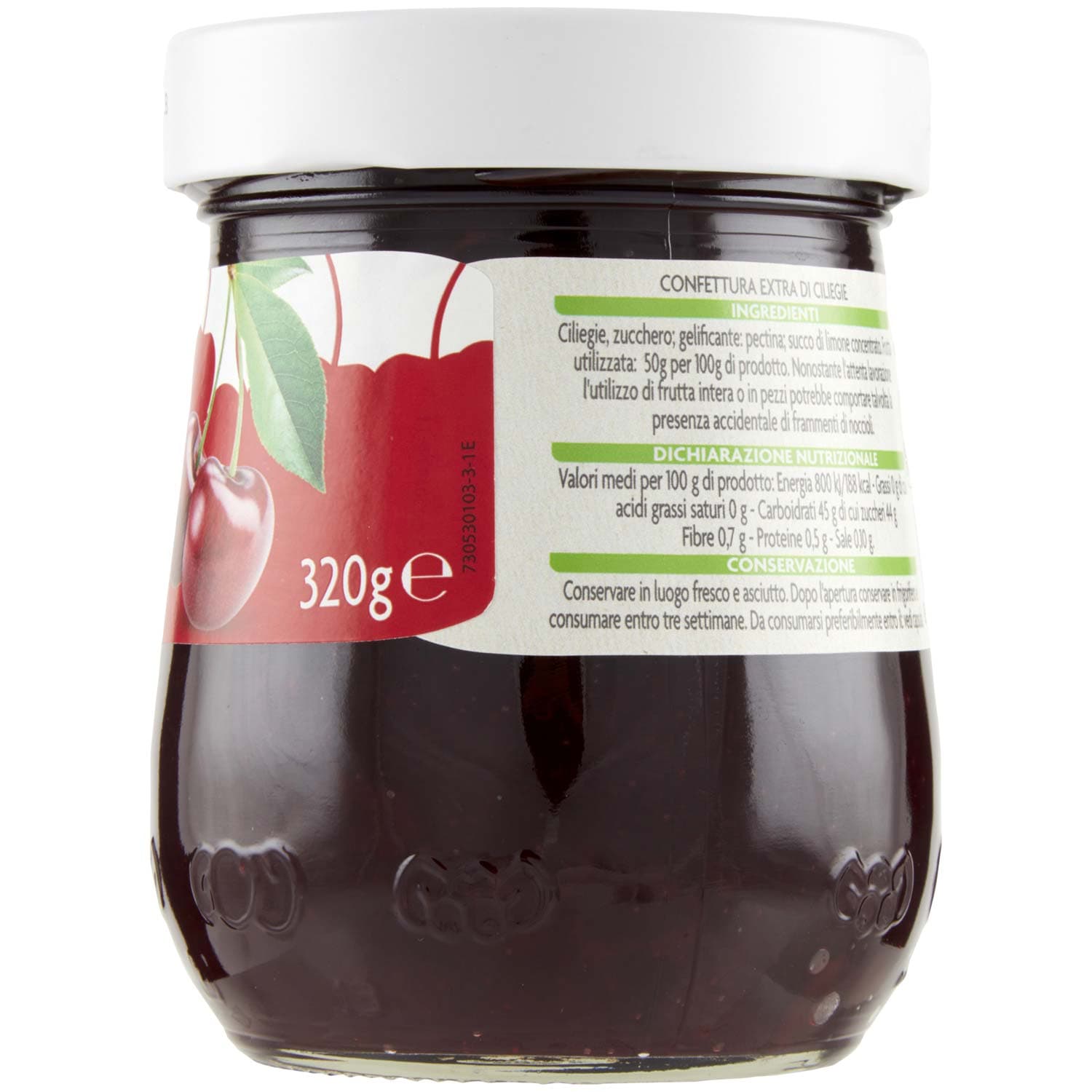 PAM Qualità per te Confettura Extra di ciliegie 320 g – immagine 5