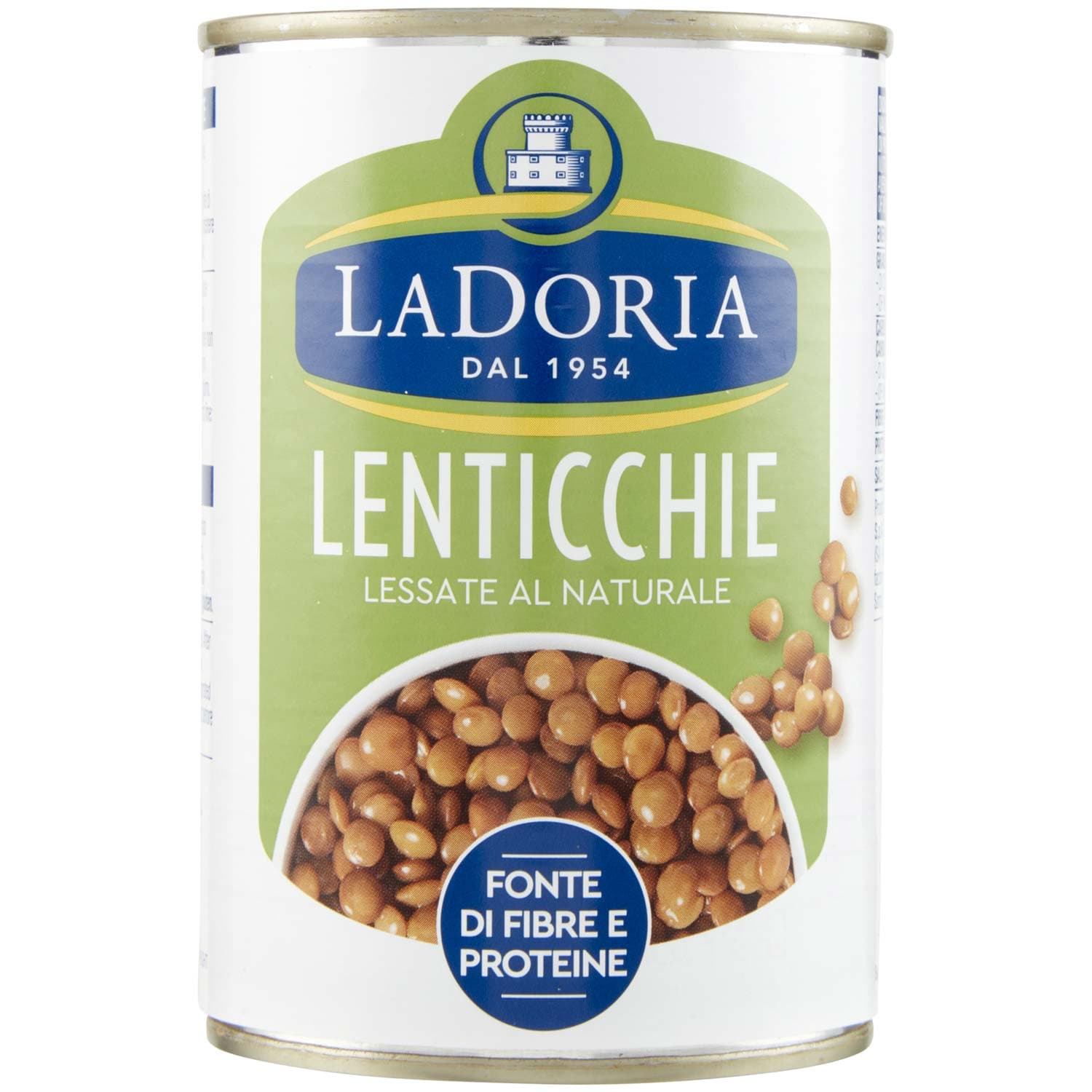 Lenticchie lessate al naturale La Doria 400 g 240 g – immagine 2