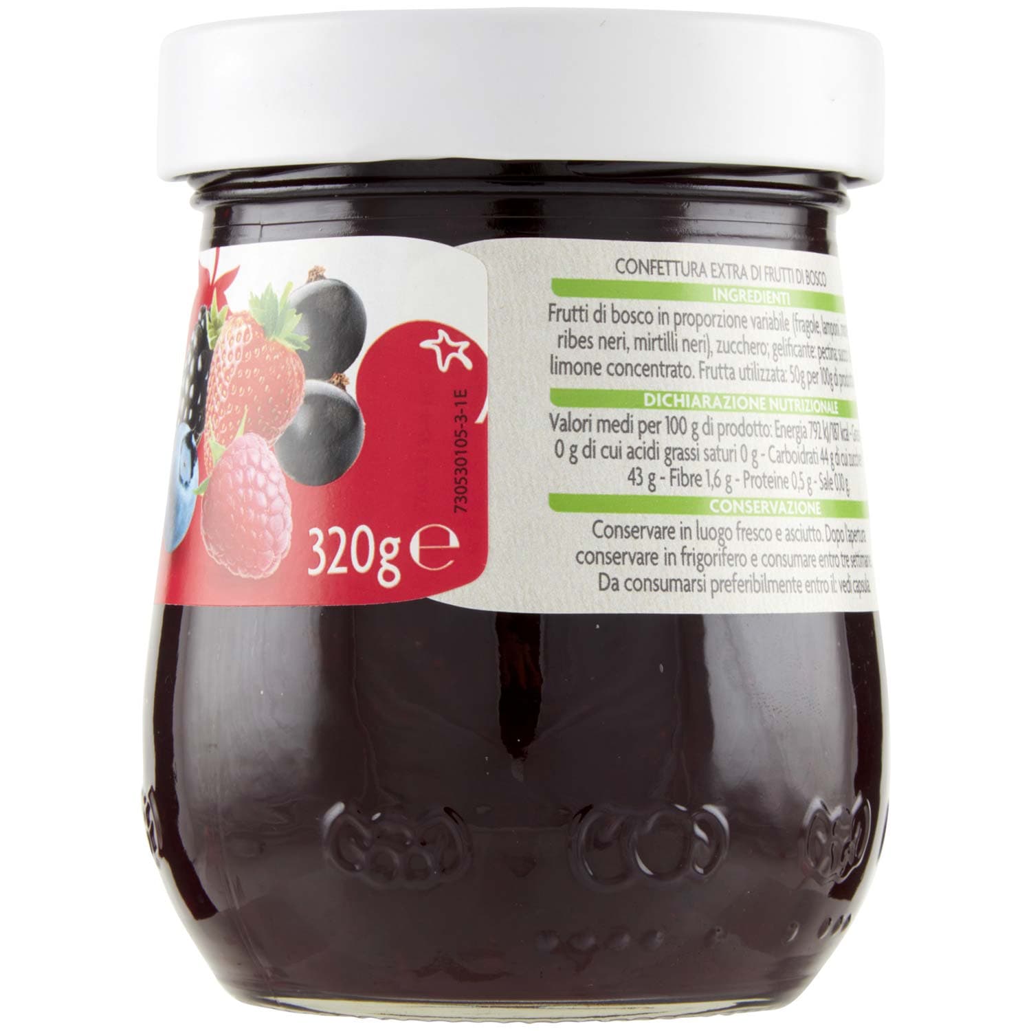 PAM Qualità per te Confettura Extra di frutti di bosco 320 g – immagine 5