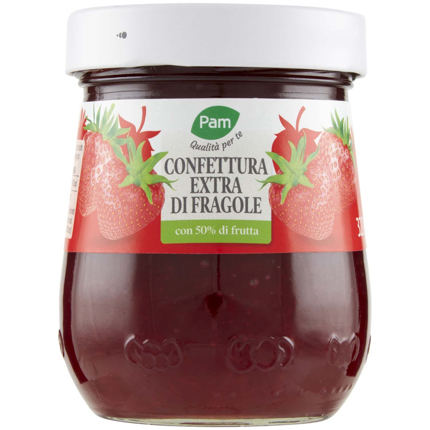 PAM Qualità per te Confettura Extra di fragole 320 g – immagine 2