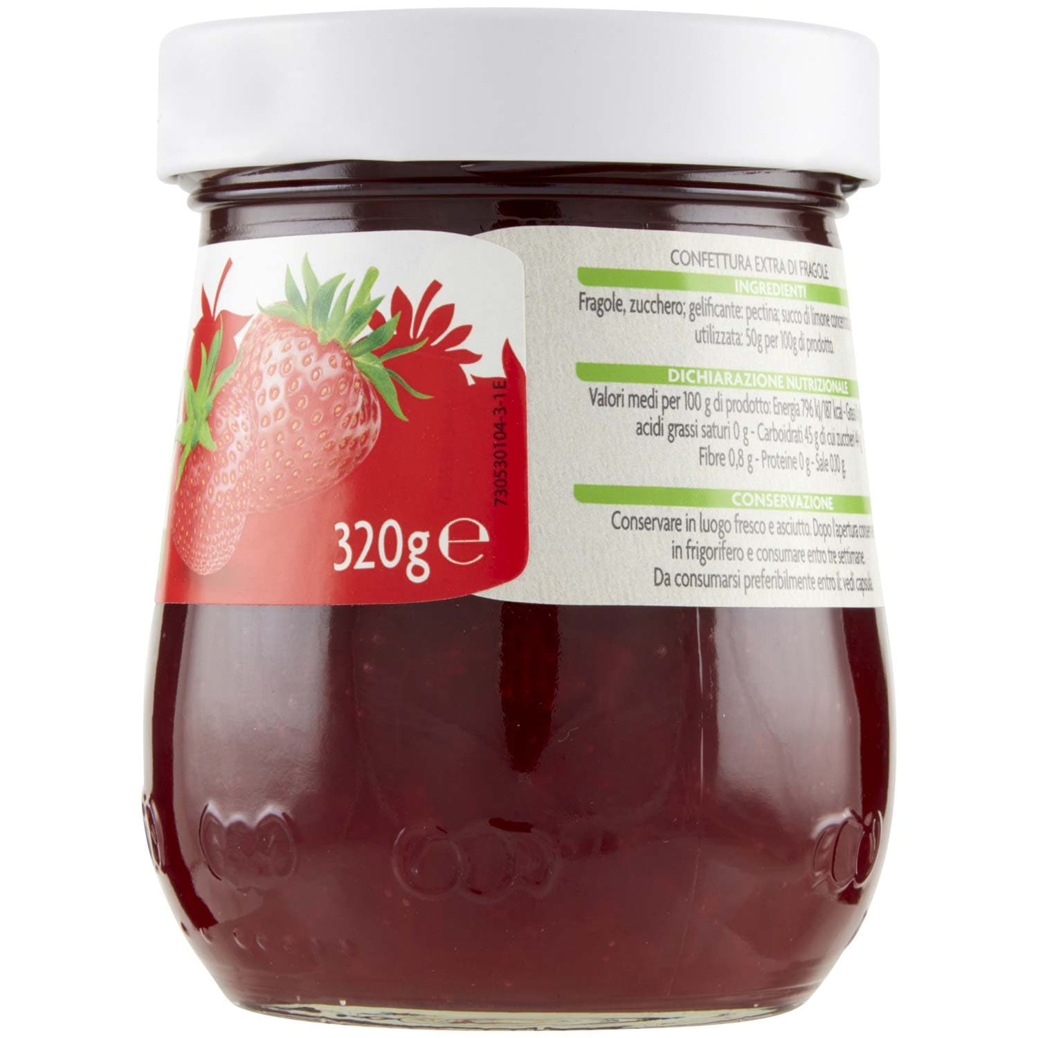 PAM Qualità per te Confettura Extra di fragole 320 g – immagine 5