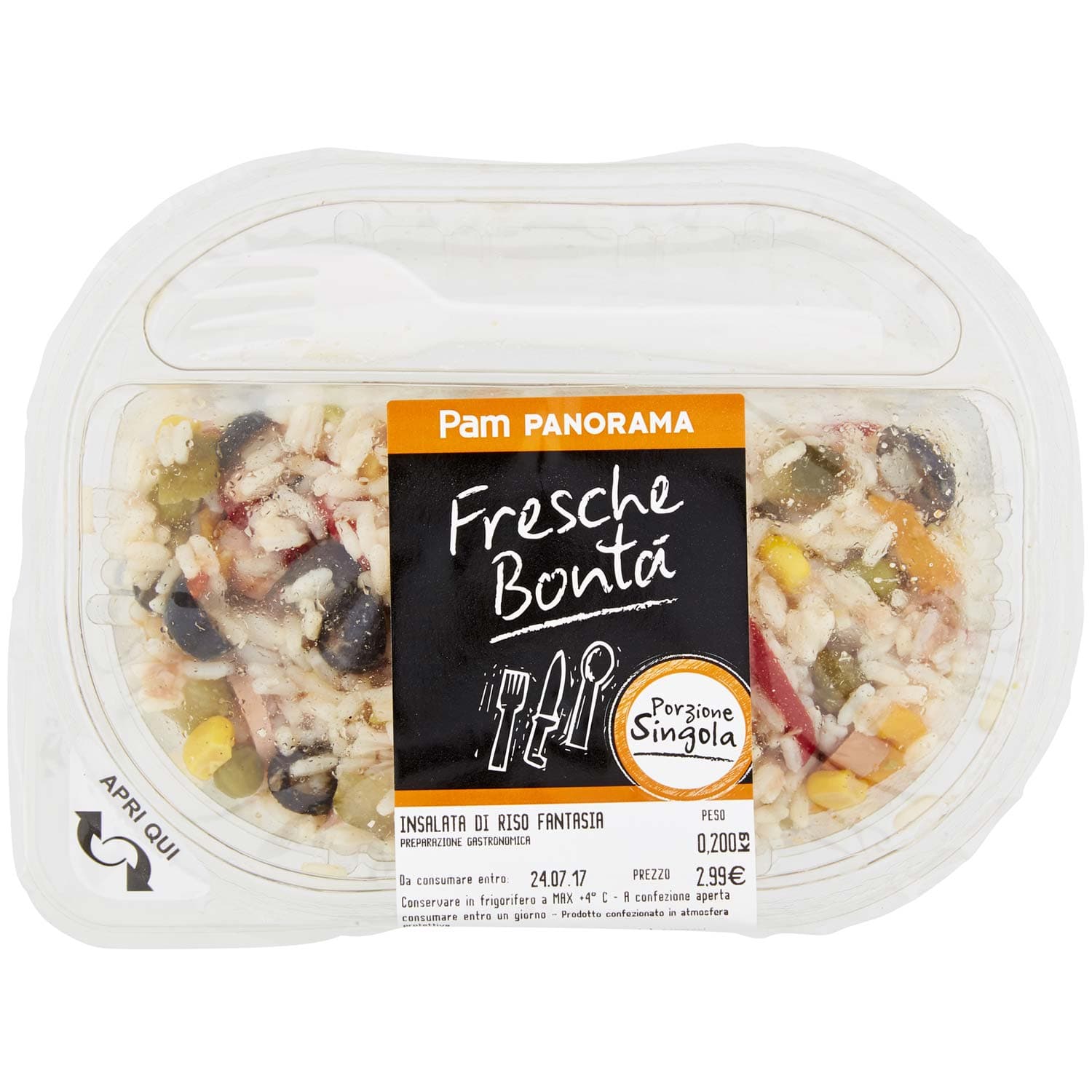 FRESCHE BONTÁ Insalata di Riso Fantasia 200 g – immagine 2