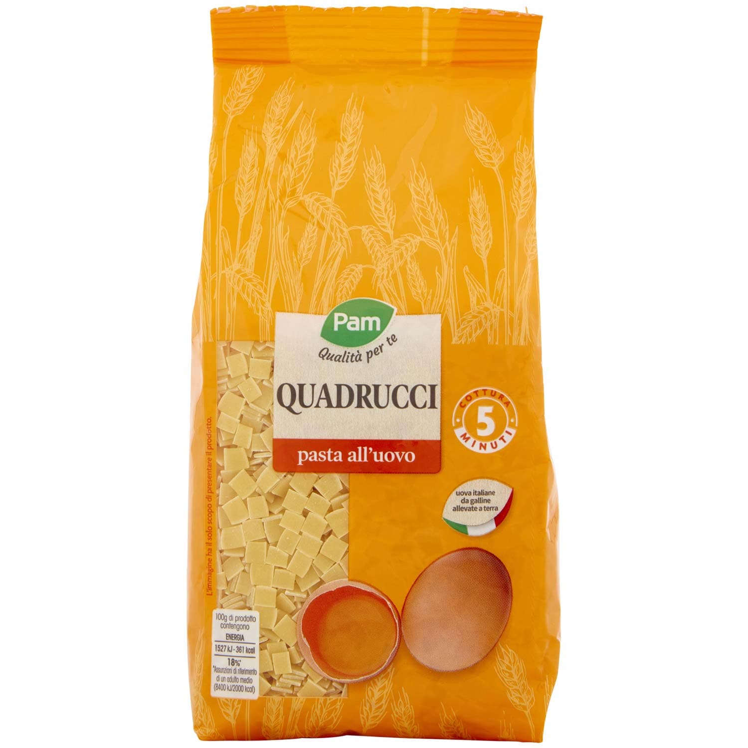 PAM Qualità per te Quadrucci 250 g – immagine 2