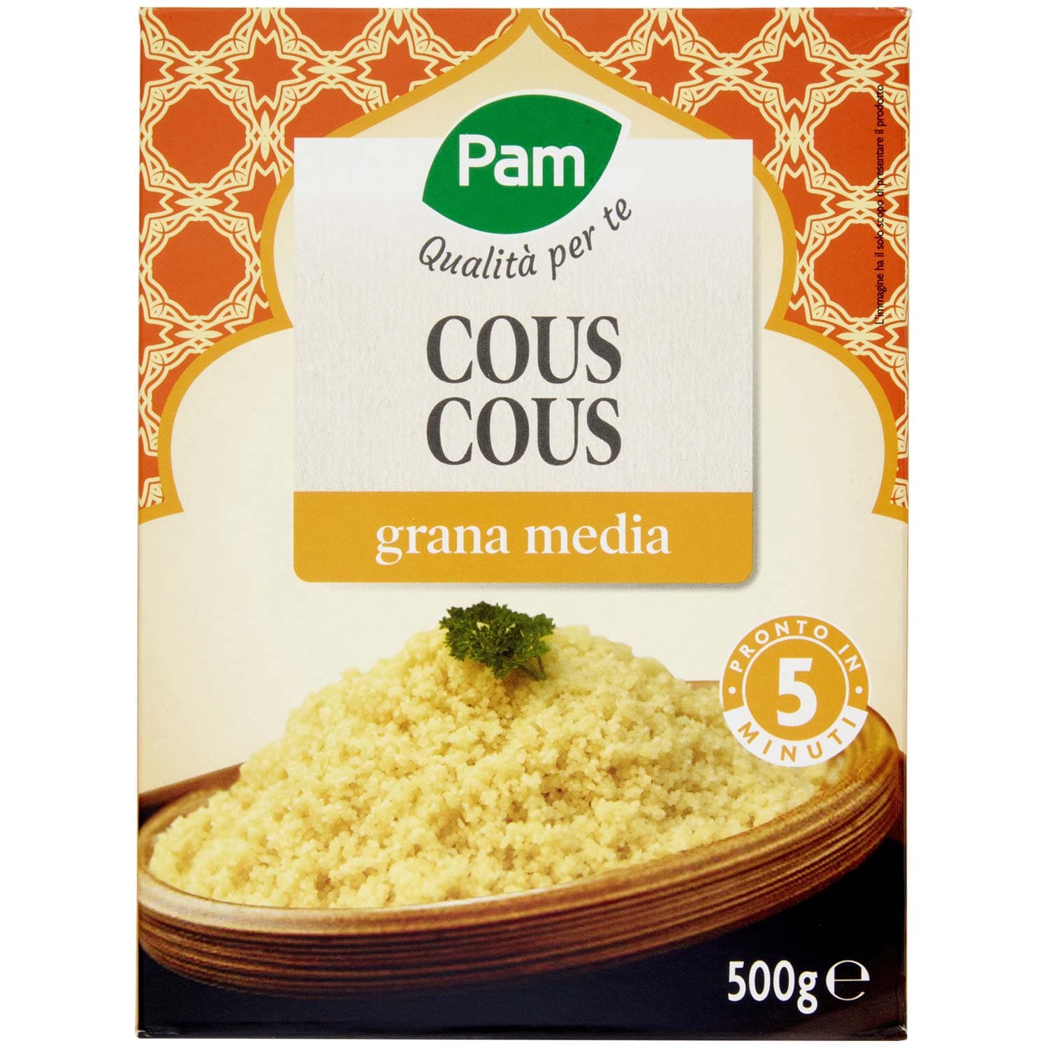 PAM PANORAMA Cous Cous 500 g – immagine 2