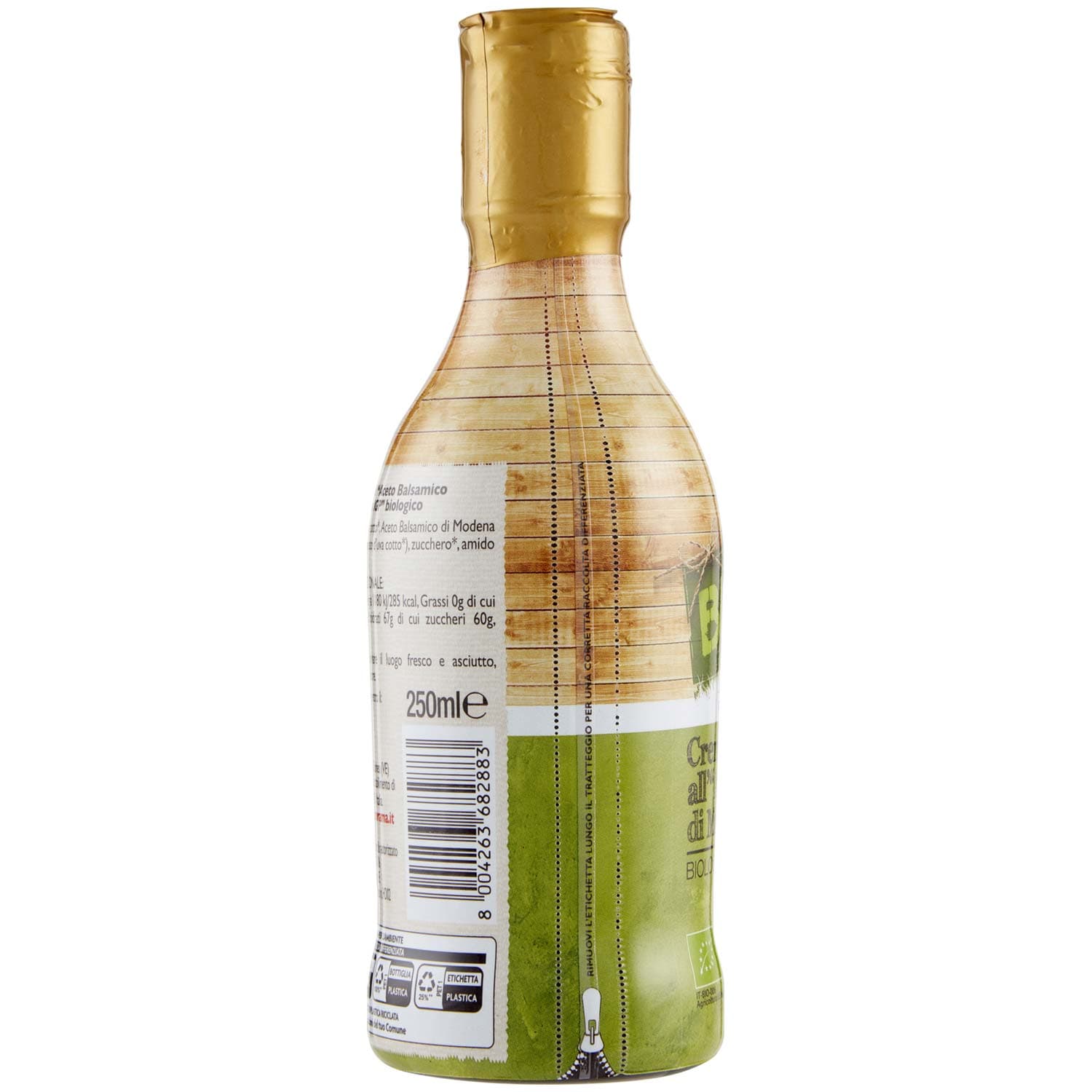 BIO Crema all'Aceto Balsamico di Modena IGP" Biologica 250 ml – immagine 3