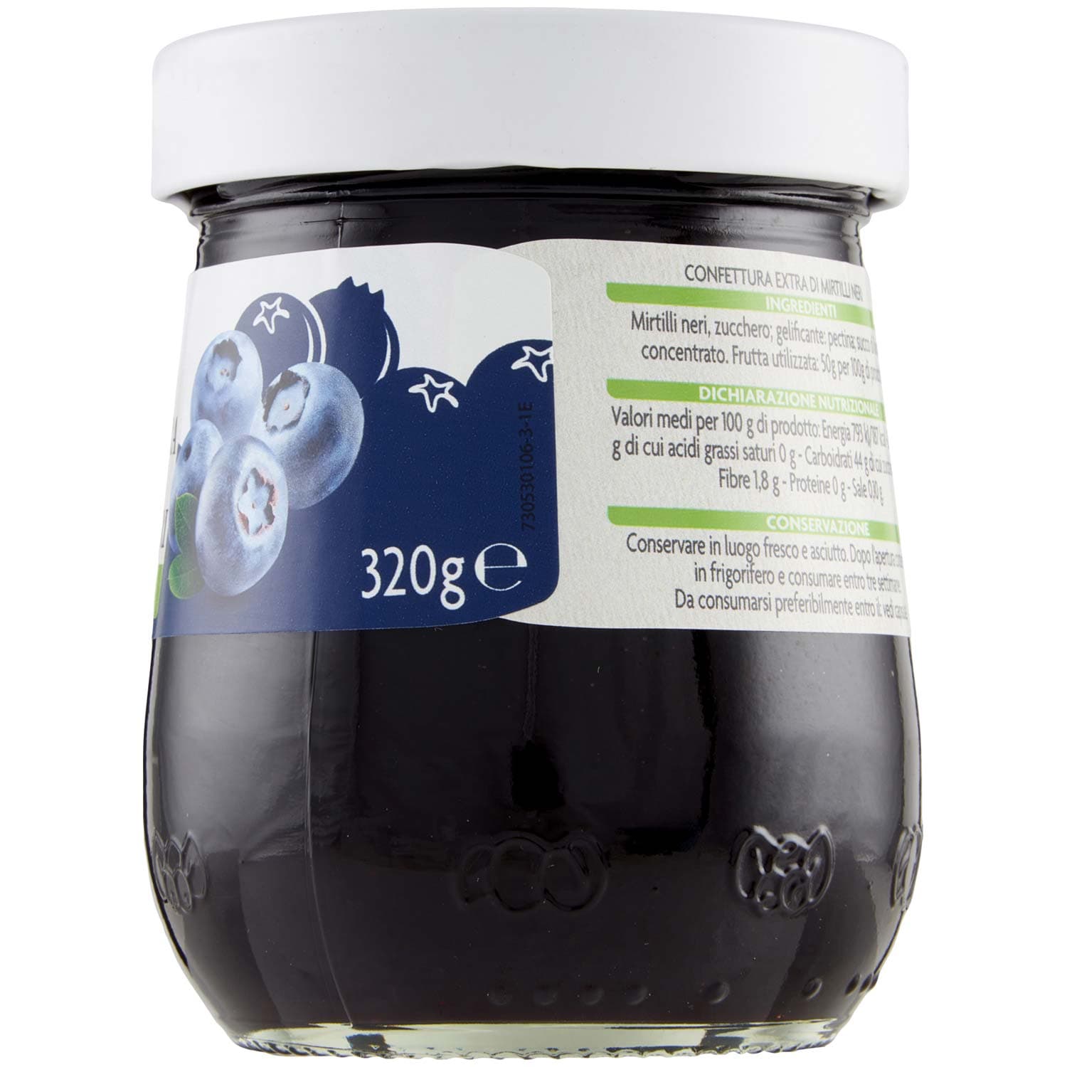 PAM Qualità per te Confettura Extra di mirtilli neri 320 g – immagine 5