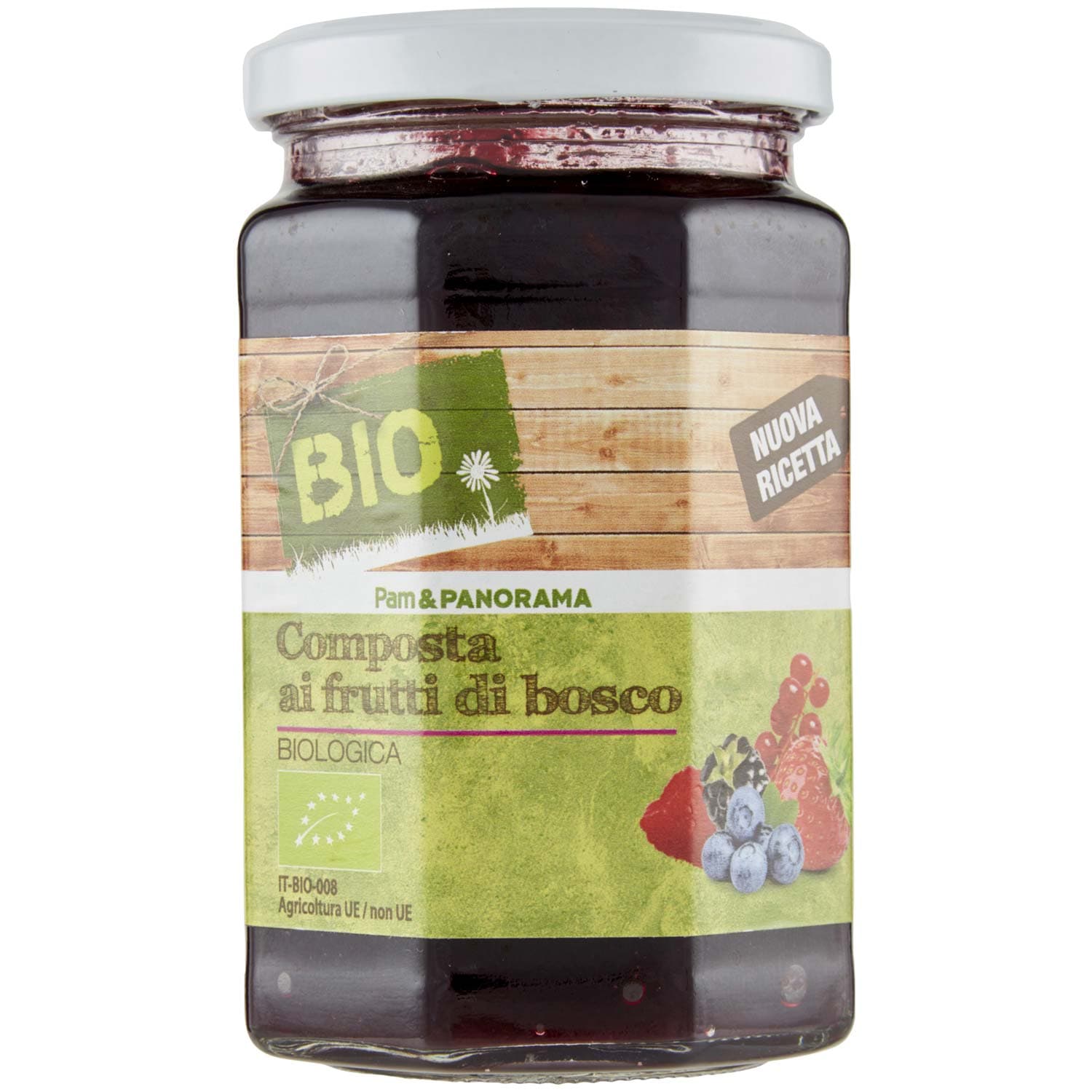 BIO Composta ai frutti di bosco Biologica 320 g – immagine 2