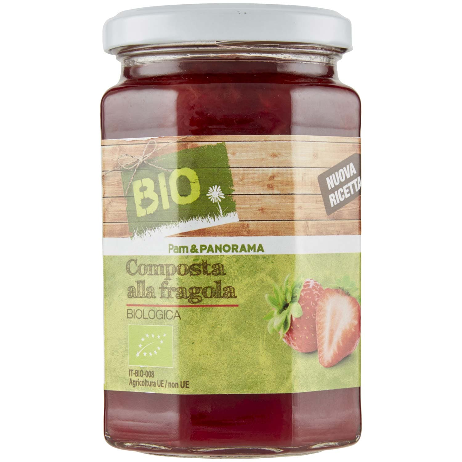 BIO Composta alla fragola Biologica 320 g – immagine 2