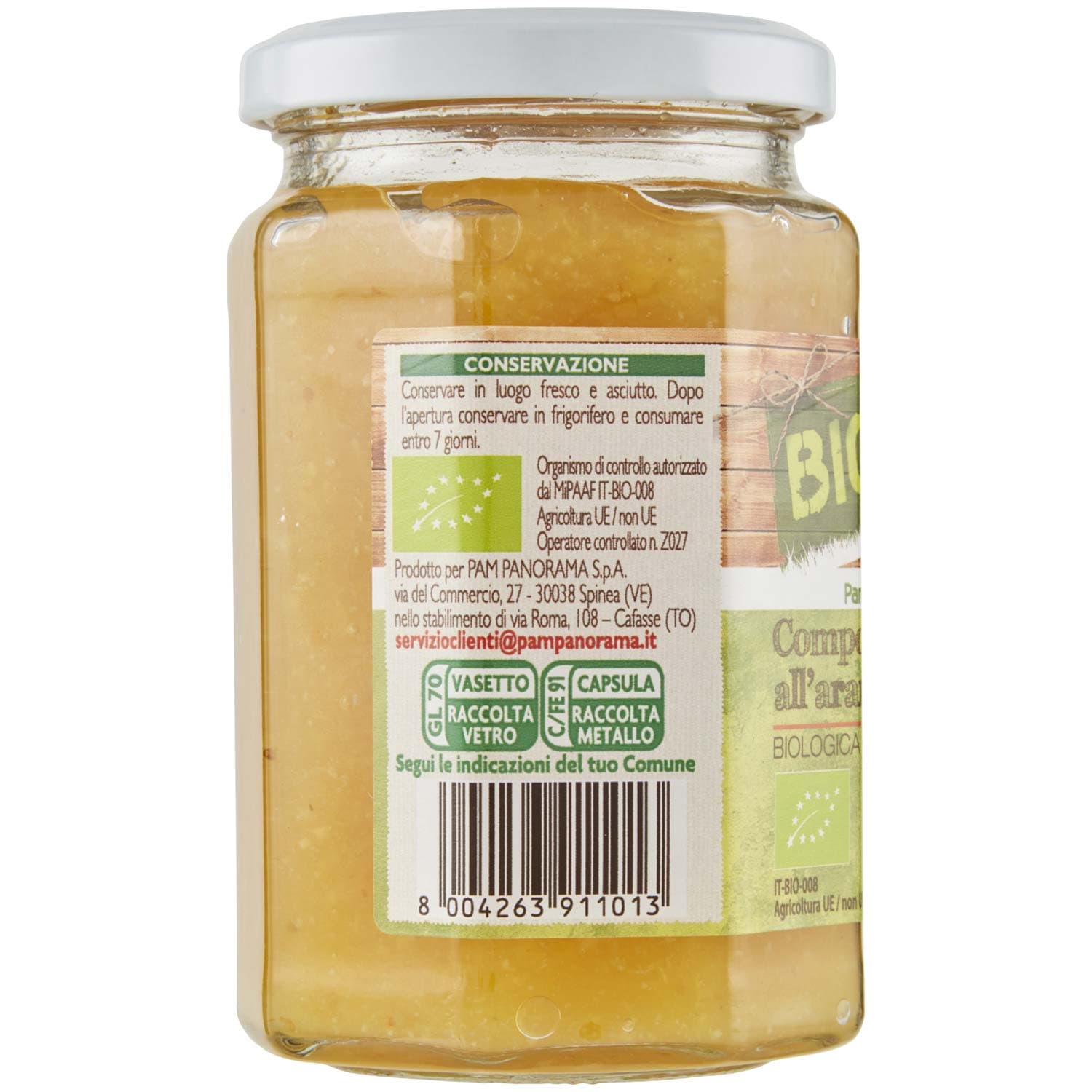 BIO Composta all'arancia Biologica 320 g – immagine 3