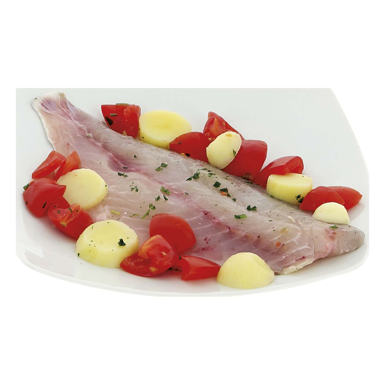 Filetto di orata con patate e pomodorini – immagine 2