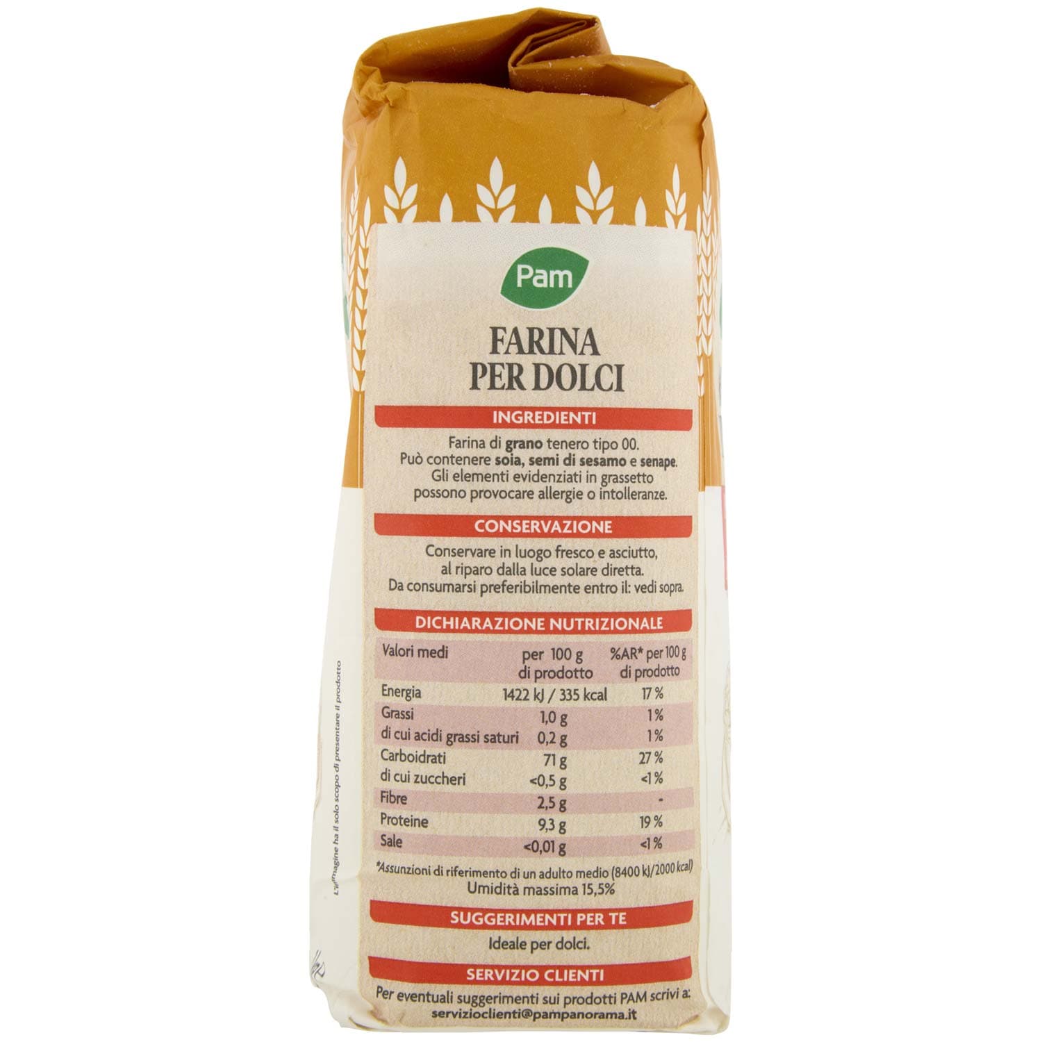 PAM Farina per Dolci per Frolle, Biscotti e Ciambelle 1 kg – immagine 5