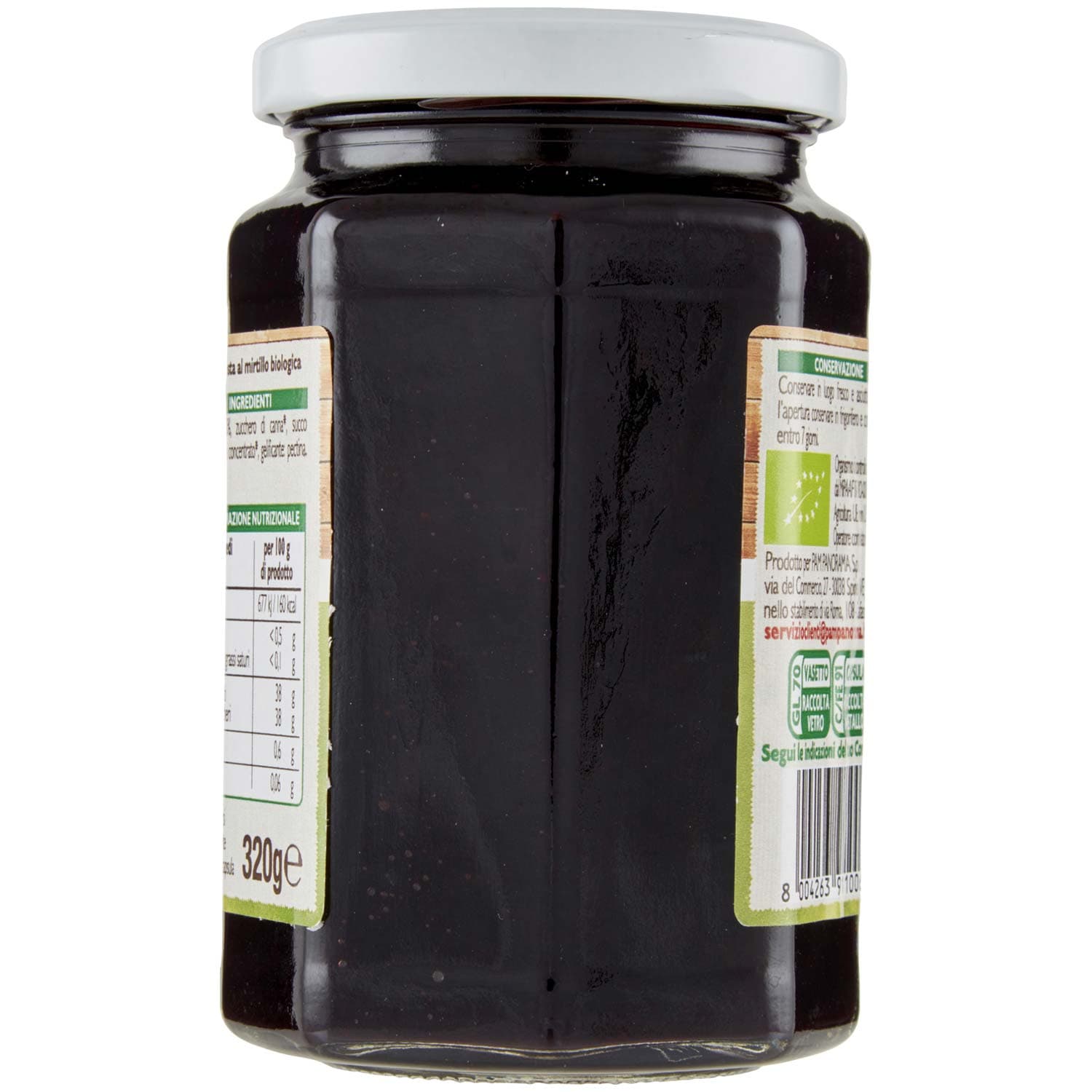 BIO Composta al mirtillo Biologica 320 g – immagine 4