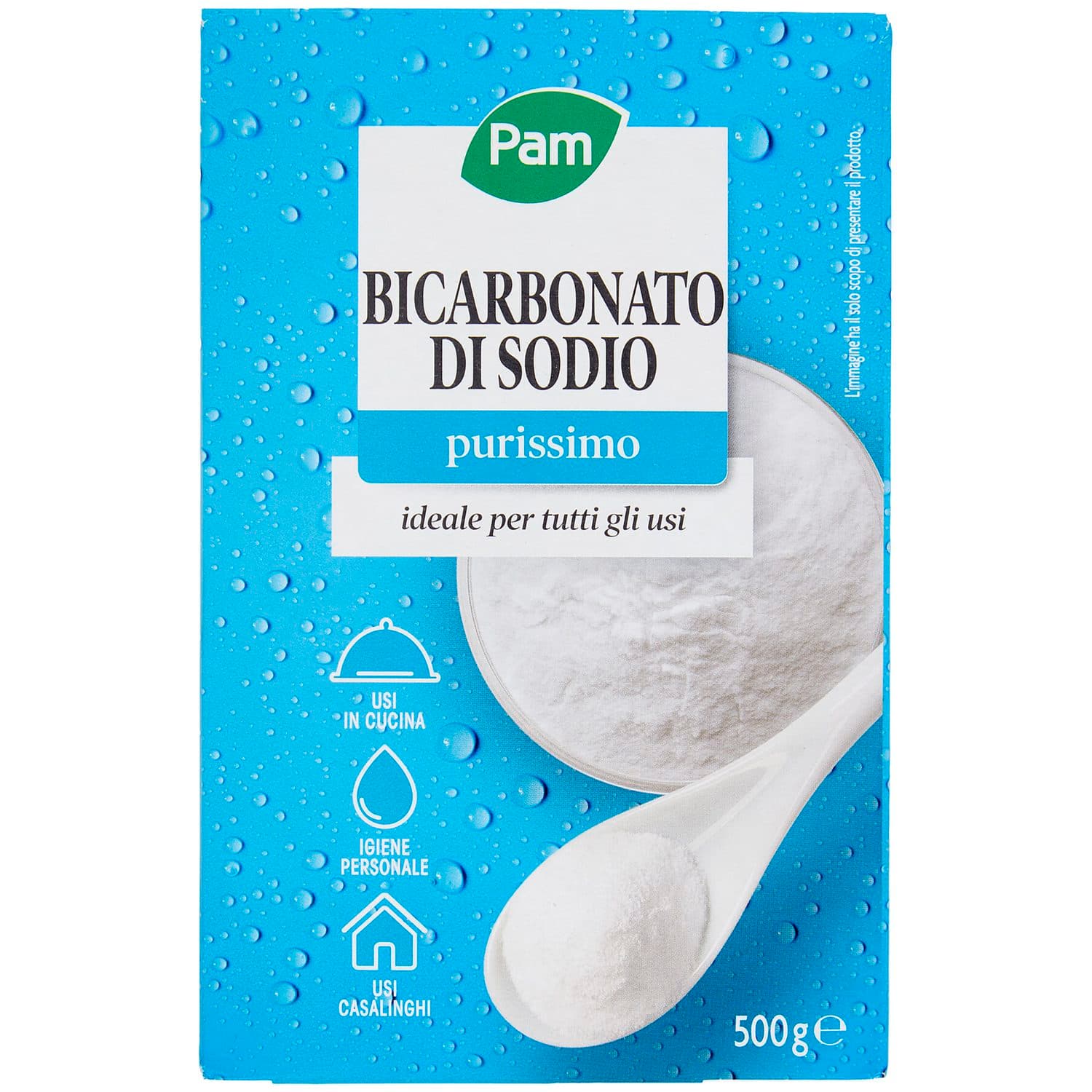 PAM Bicarbonato di Sodio purissimo 500 g – immagine 3