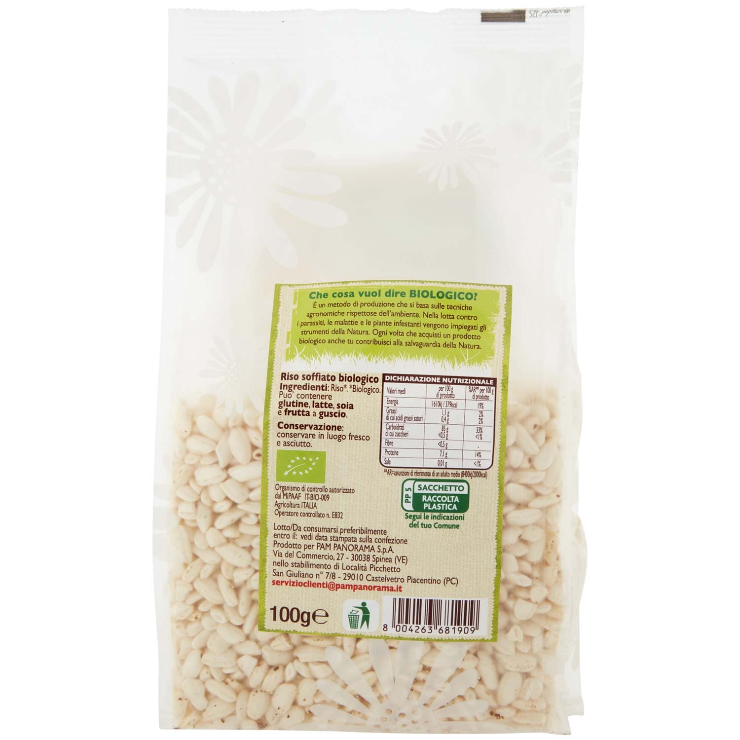 BIO Riso soffiato Biologico 100 g – immagine 4