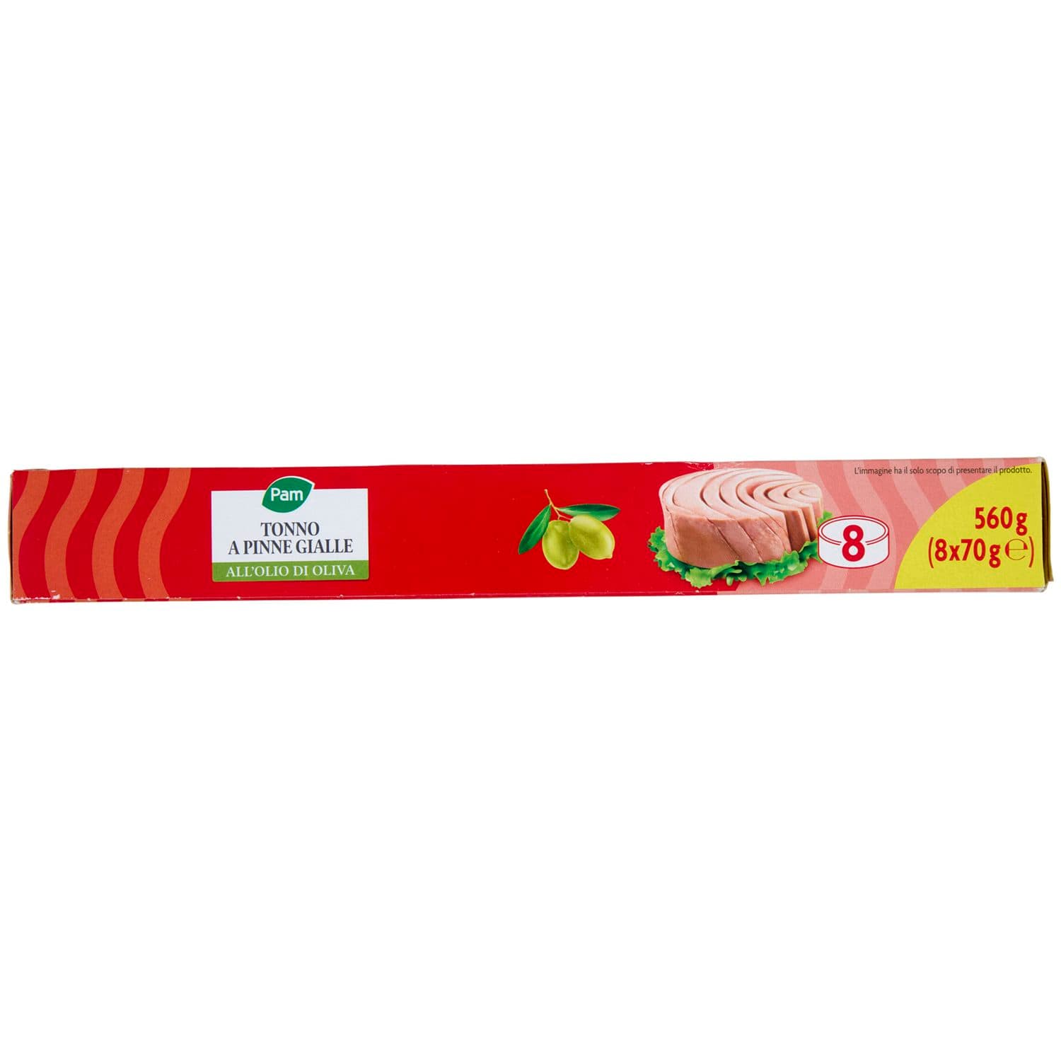 PAM Tonno a Pinne Gialle all'Olio di Oliva 8 x 70 g – immagine 8