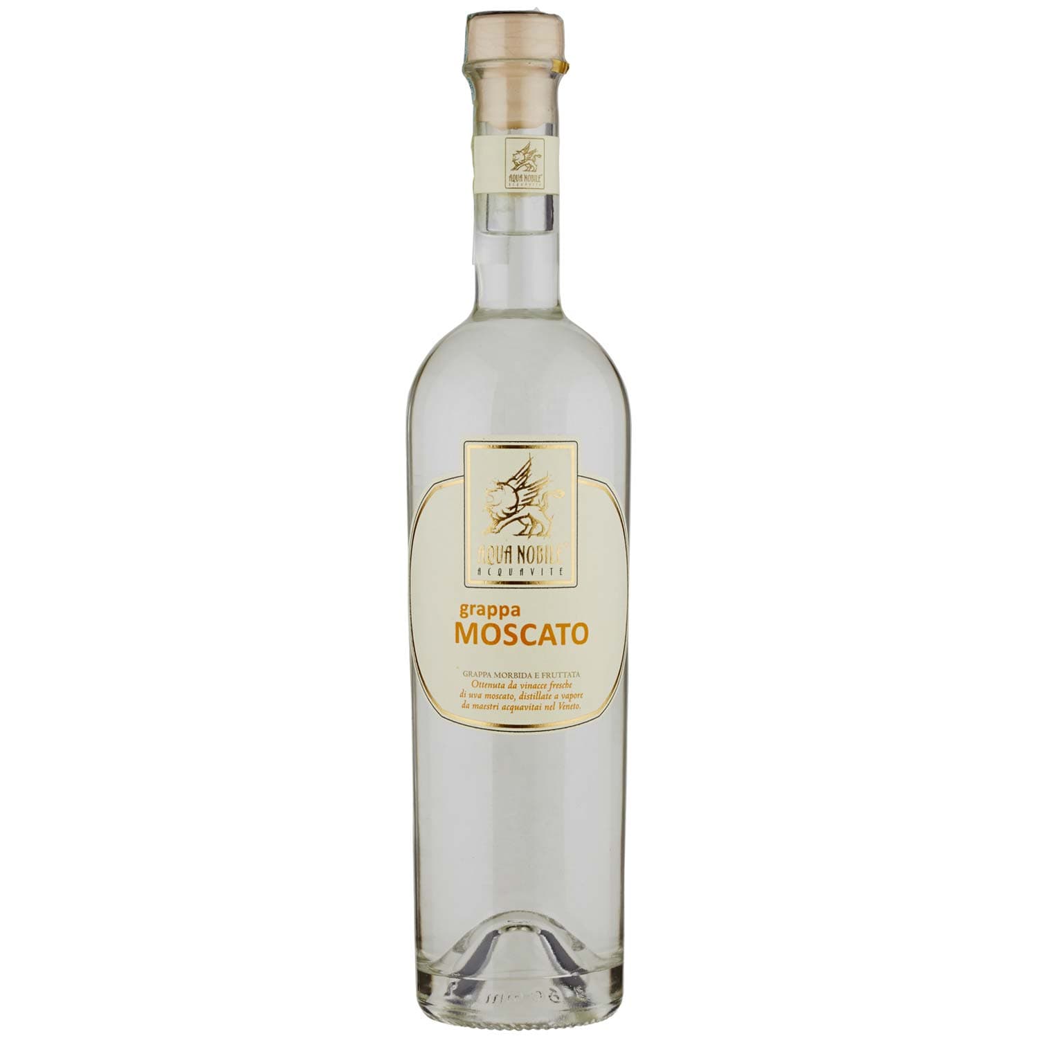 Aqua Nobile Grappa Moscato 50 cl – immagine 2